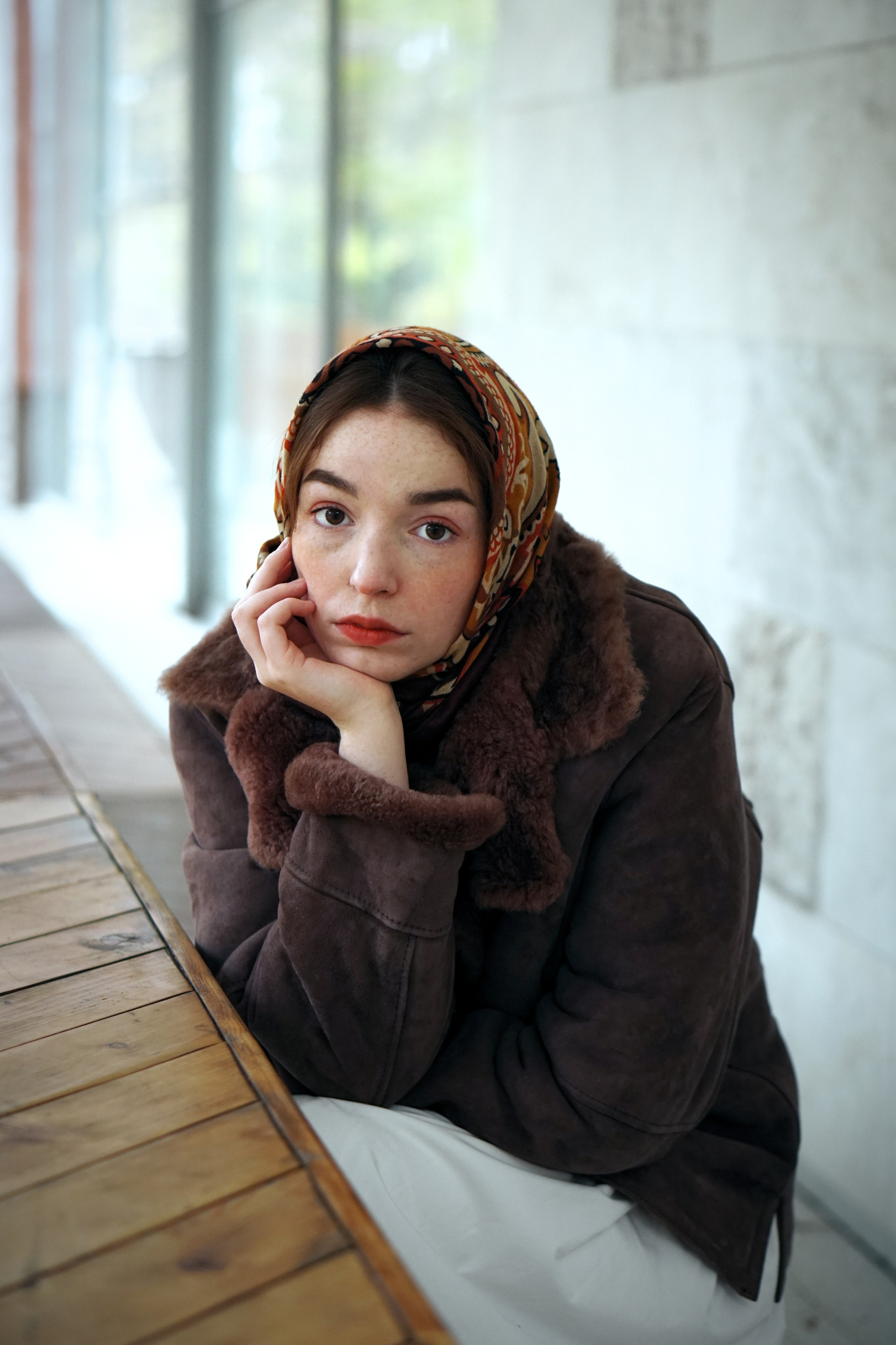 Лиза — Переделкино осеннее. Фотограф Москва — Полина Робин