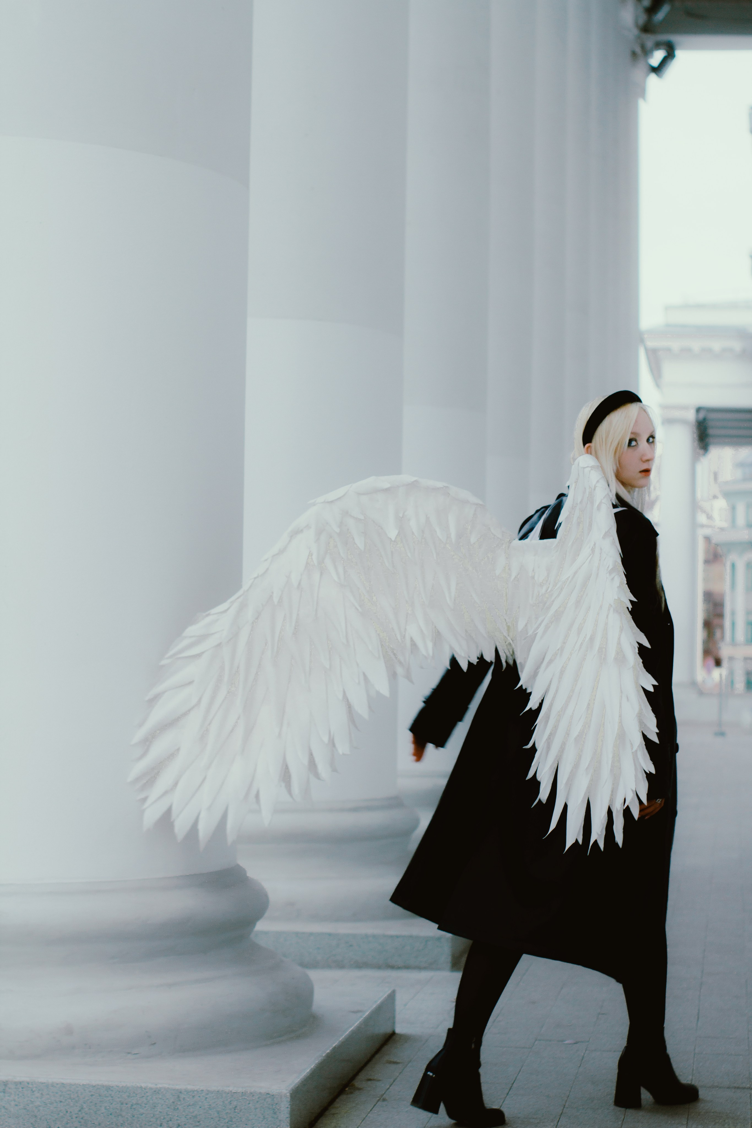 Ангел в городе. Фотограф Тимур Хайруллин