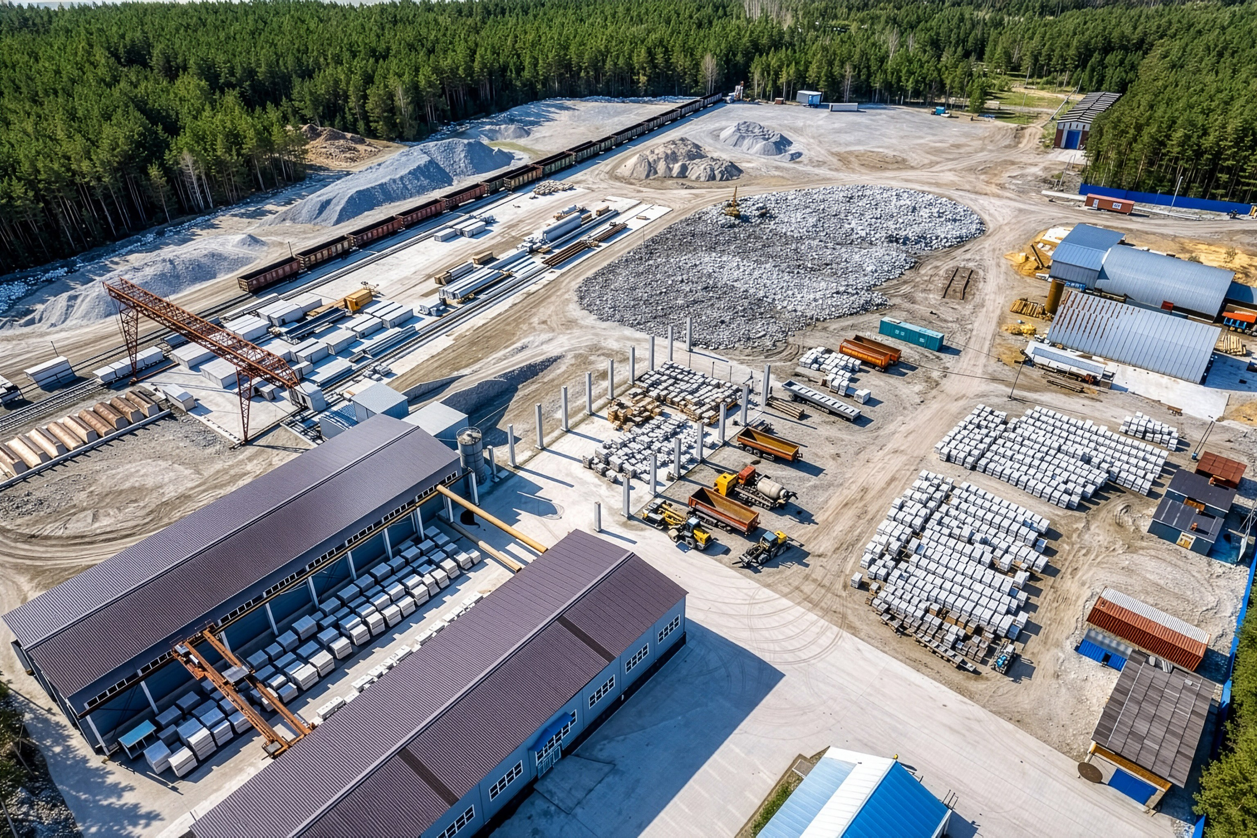 Аэросъемка промышленных объектов — Кейс ГК Стройтехно-Урал | Дмитрий Судаков. Фотограф Дмитрий Судаков — Свадебная и репортажная съемка в Екатеринбурге и Москве