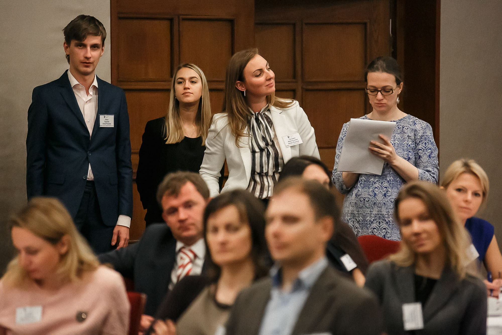 Конференция в «CORINTHIA». Рабочая сторона — бизнес портрет и репортаж в Санкт-Петербурге