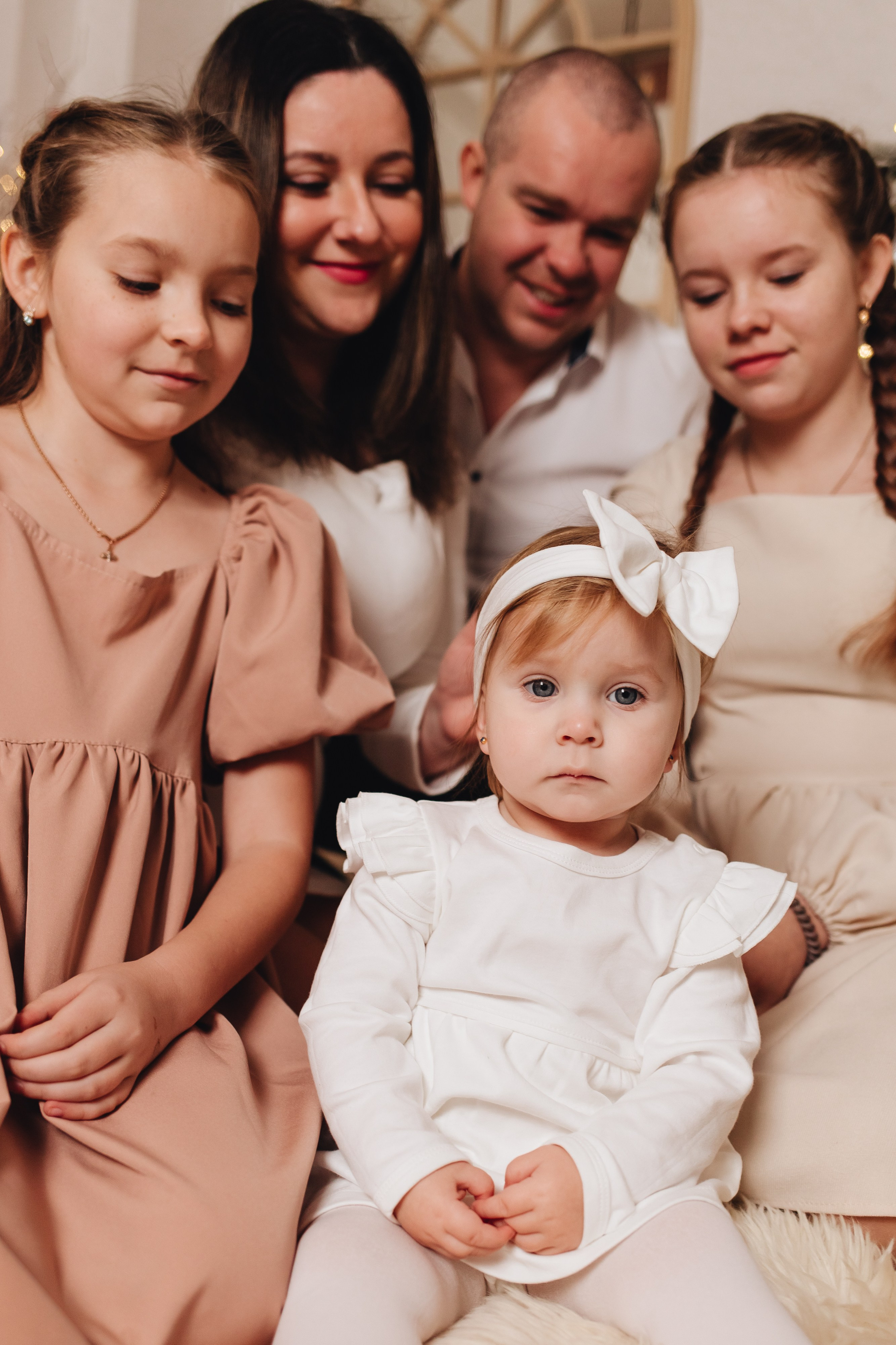 Семейная новогодняя фотосессия. Фотограф Елена Кириллова