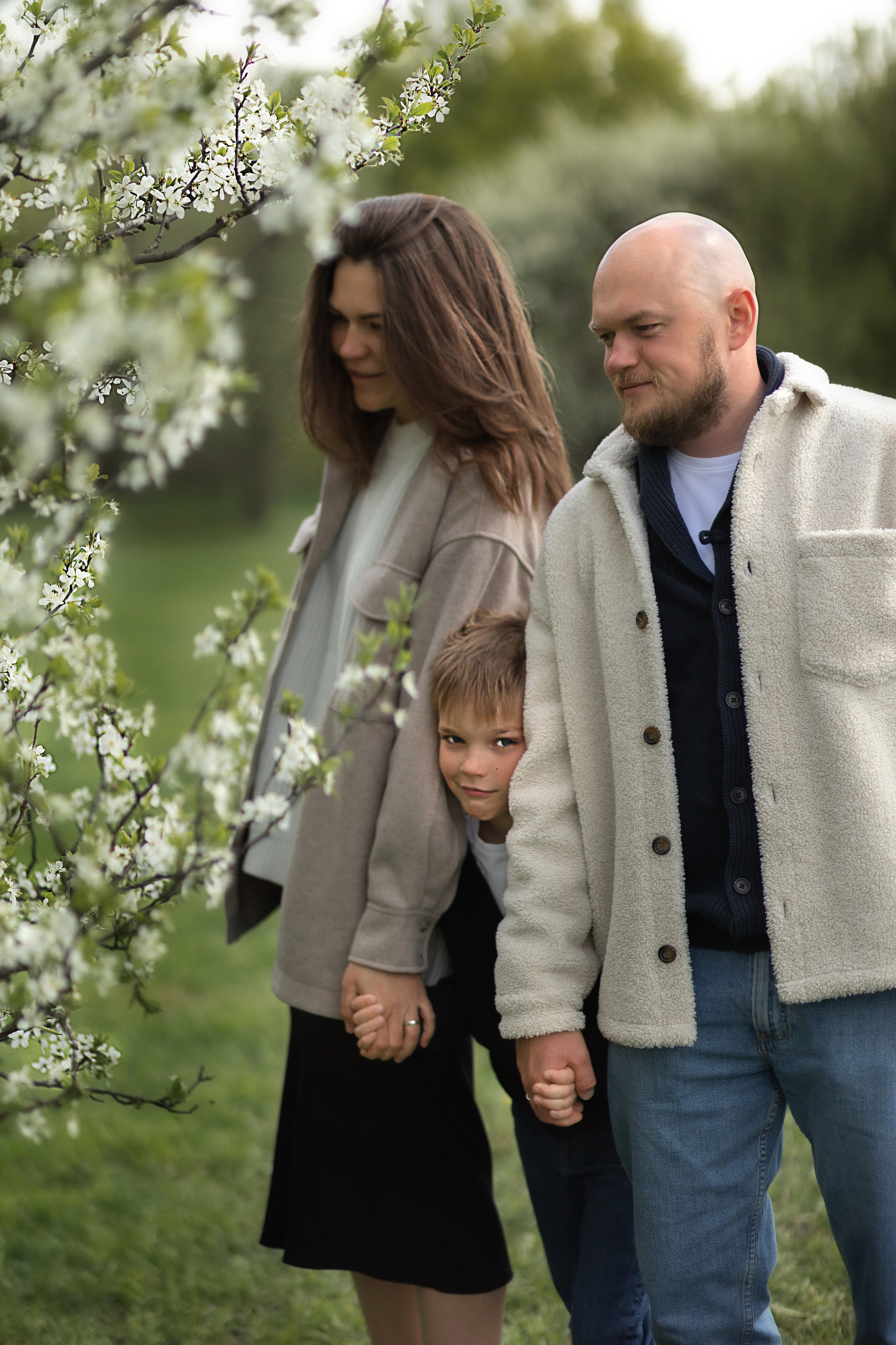 Весна: Таня, Максим, Владимир и Всеволод. Семейный и детский фотограф В Москве Парамонова Екатерина