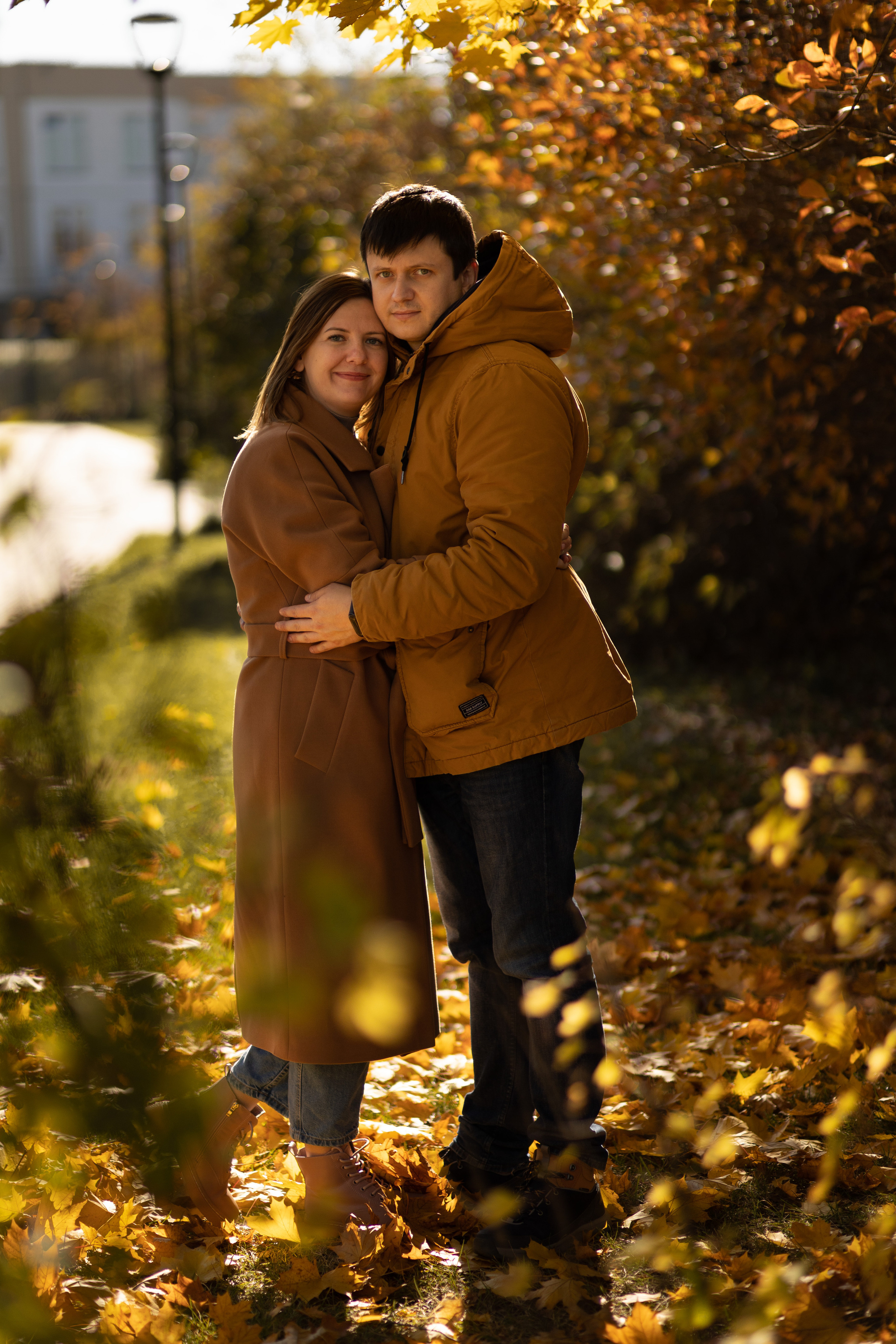 Золотая осень: Маша и Антон, Соня и Алёнка. Семейный и детский фотограф В Москве Парамонова Екатерина