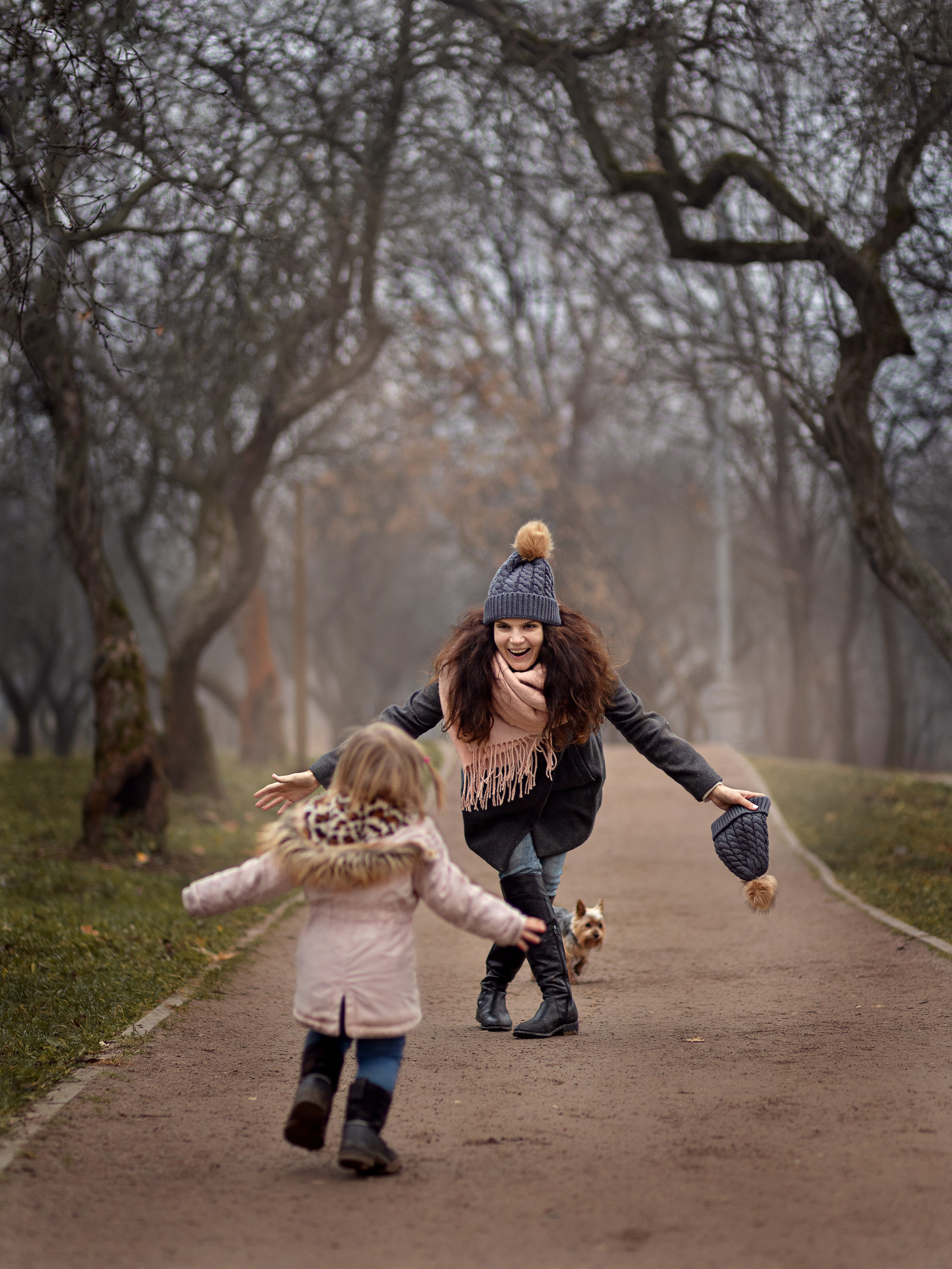 Межсезонье: Катя, Лиза и Вика, Хлоя. Семейный и детский фотограф В Москве Парамонова Екатерина