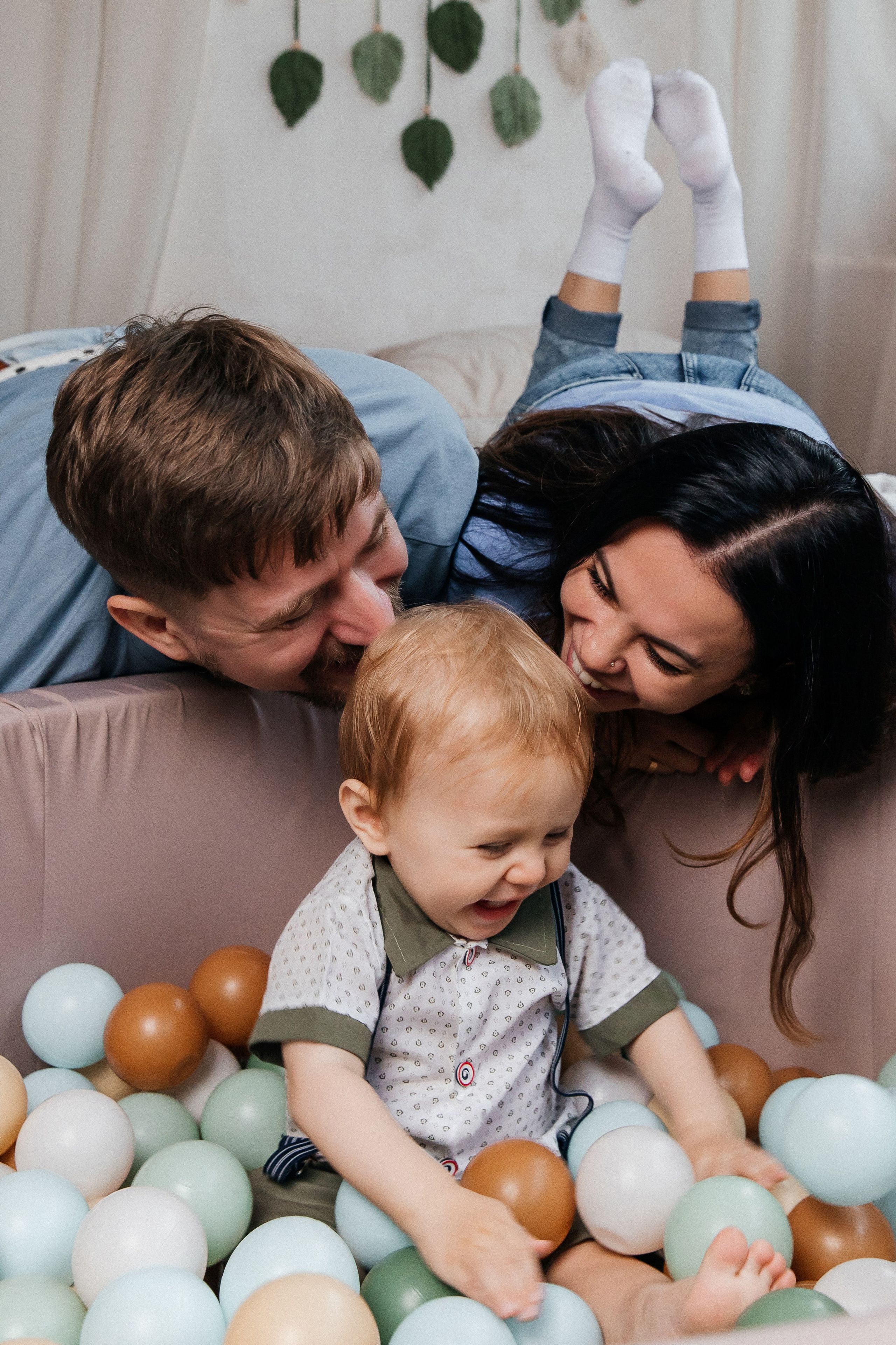 Фотосессия на 1 годик, детская фотостудия Кемерово