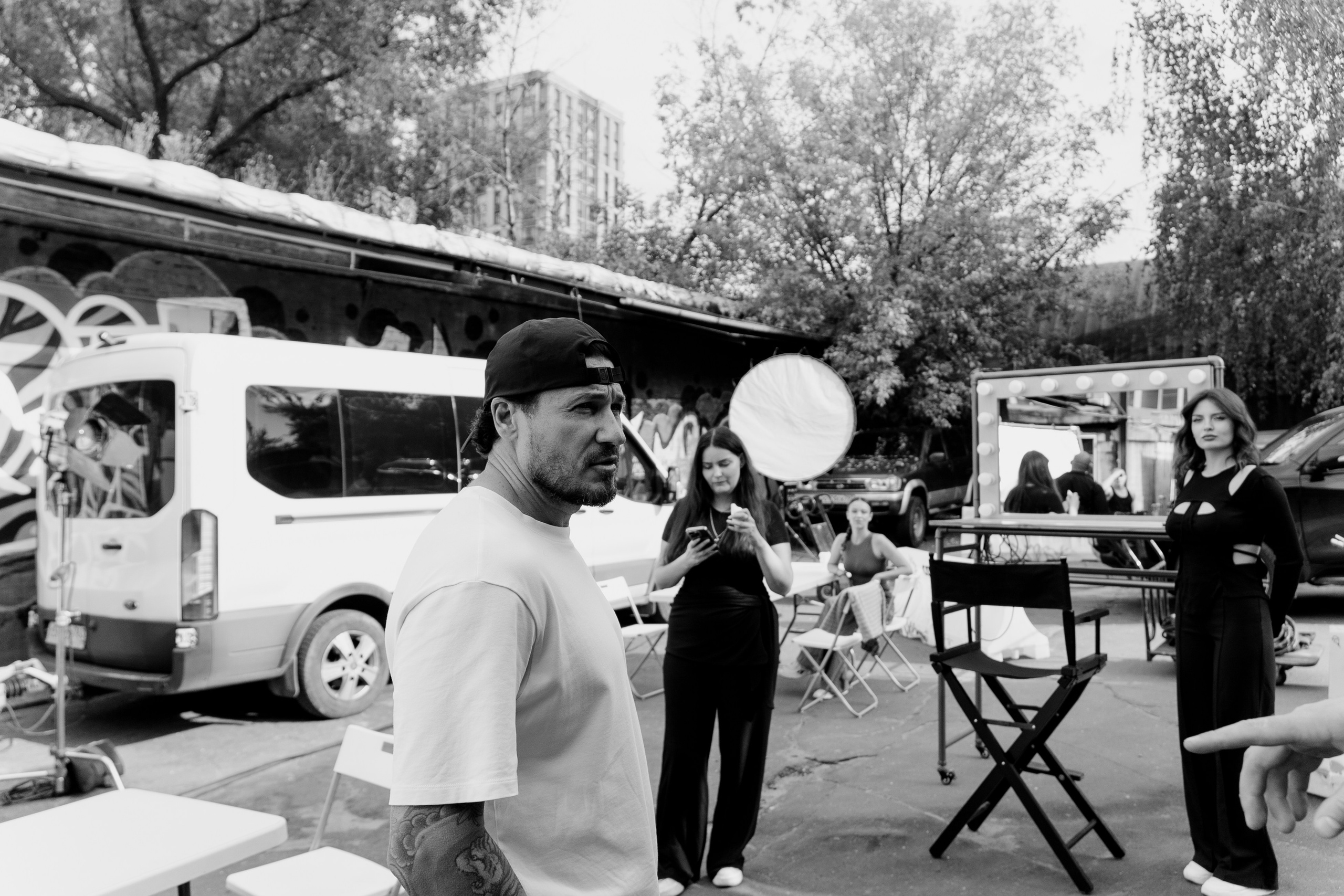 Съемки клипа. Портретный фотограф в Санкт-Петербурге Филатов Максим