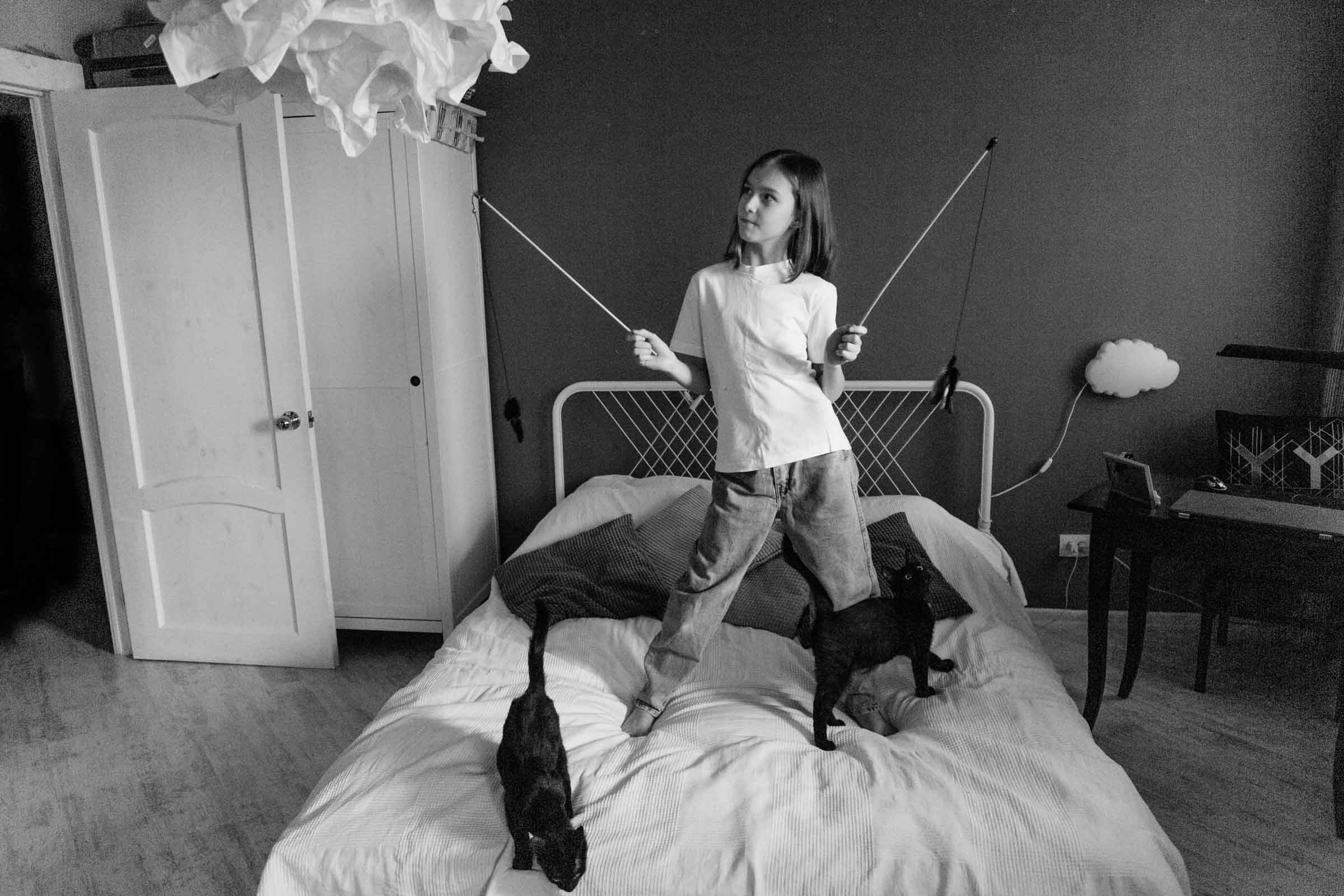 Аня, Соня, Марс и Венера🐱. Семейный и портретный фотограф в Санкт-Петербурге