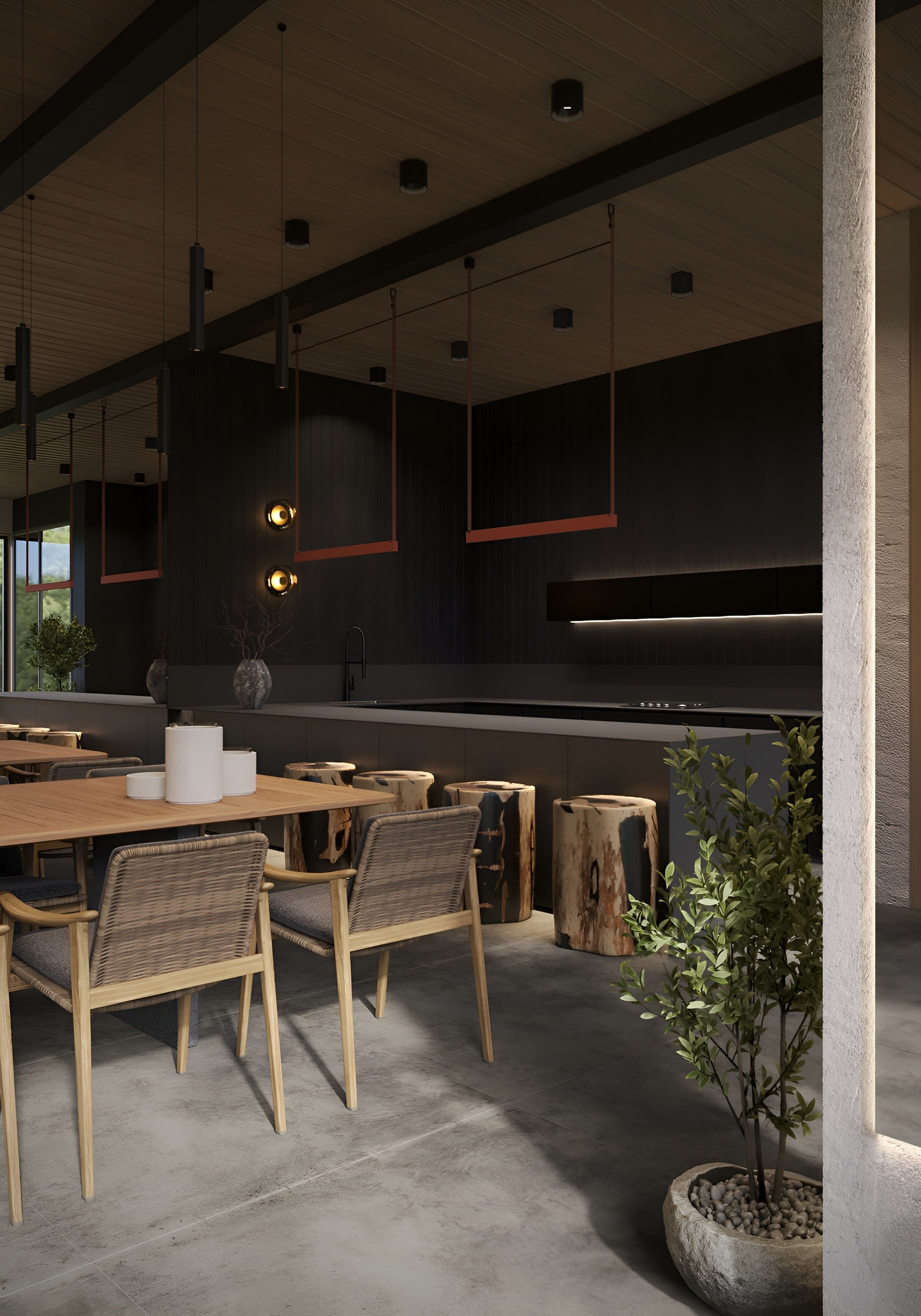 Коммерция. 3D Визуализация интерьеров жилых и коммерческих помещений