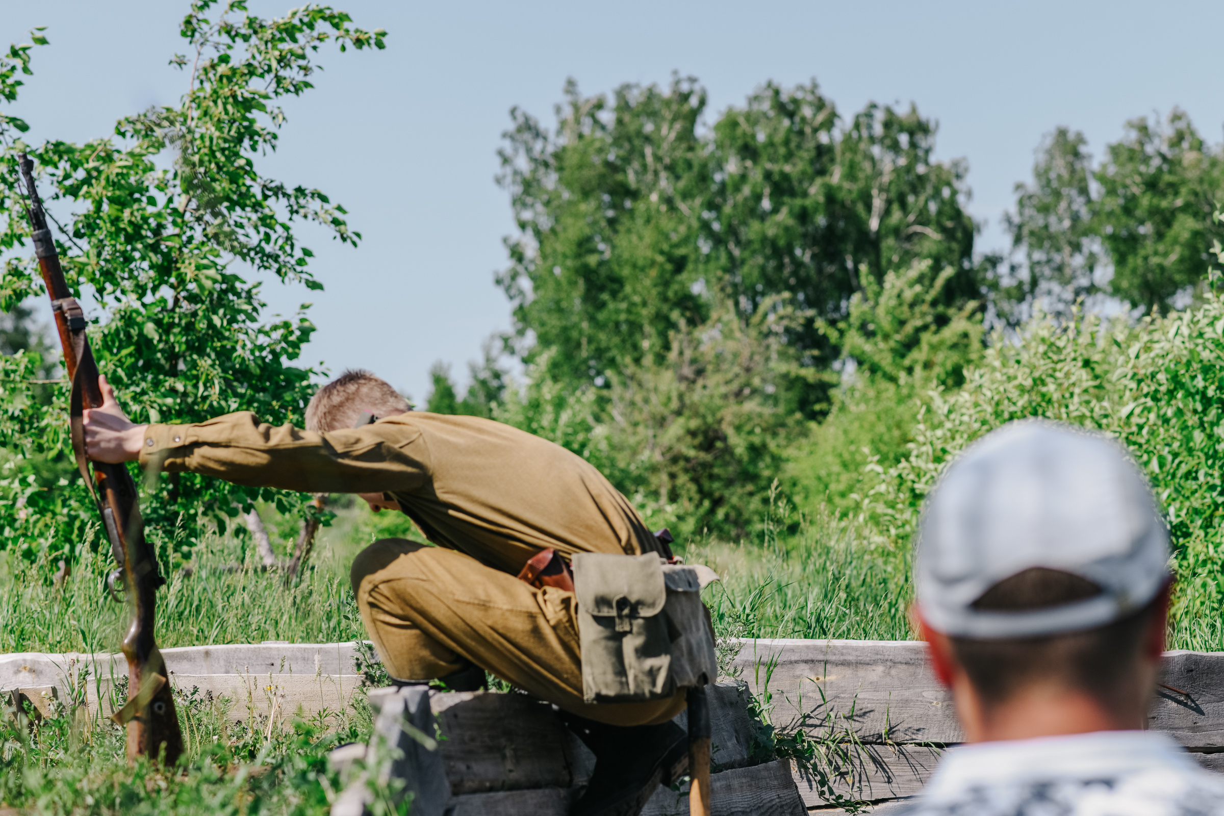 Съемки короткометражного фильма о войне. Свадебный фотограф Екатеринбург/Челябинск — Любовь Волохова