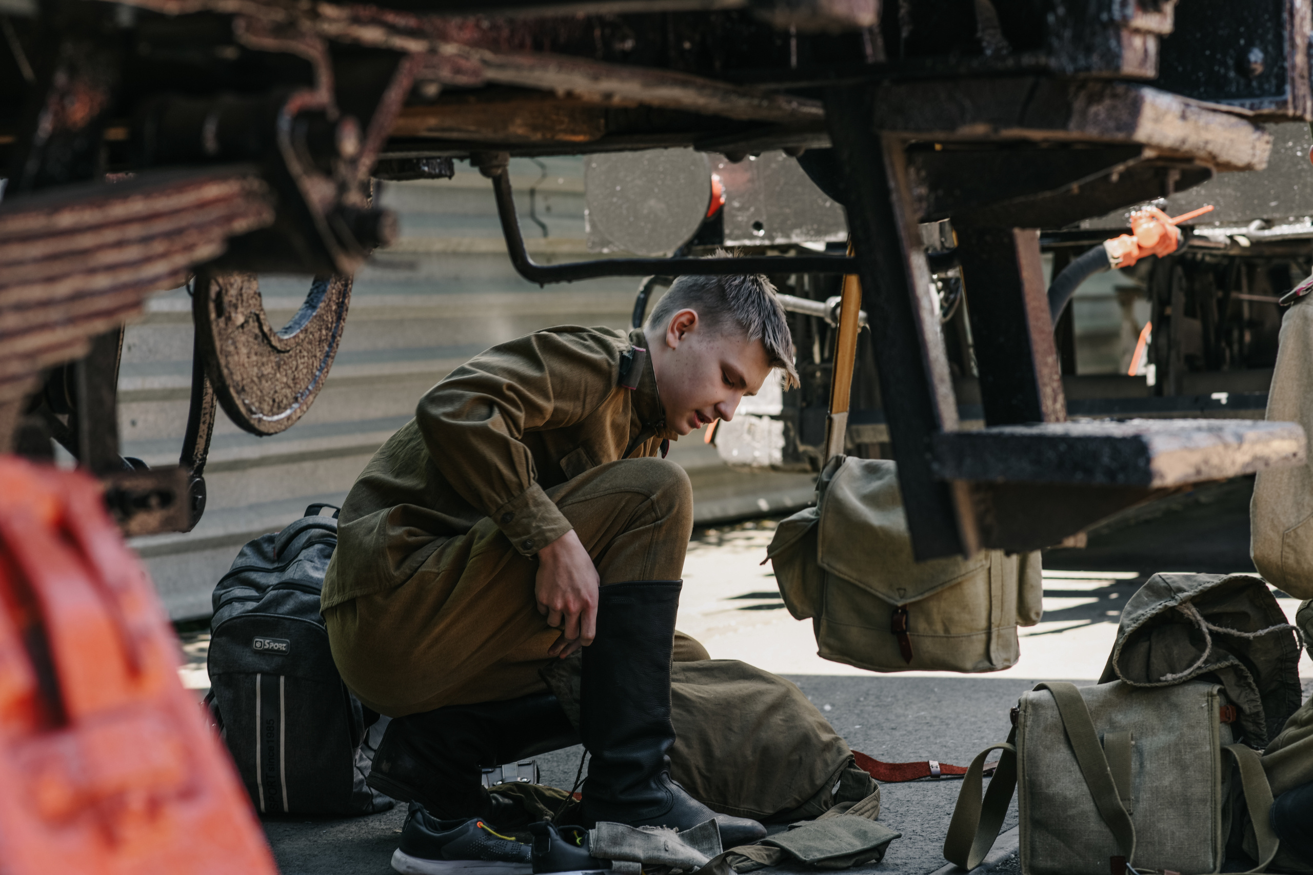Съемки короткометражного фильма о войне. Свадебный фотограф Екатеринбург/Челябинск — Любовь Волохова