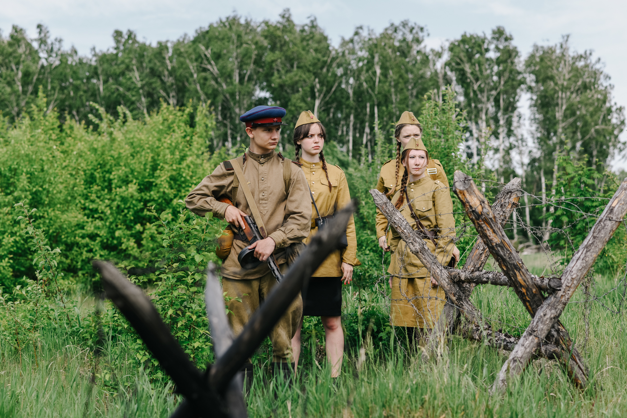 Съемки короткометражного фильма о войне. Свадебный фотограф Екатеринбург/Челябинск — Любовь Волохова