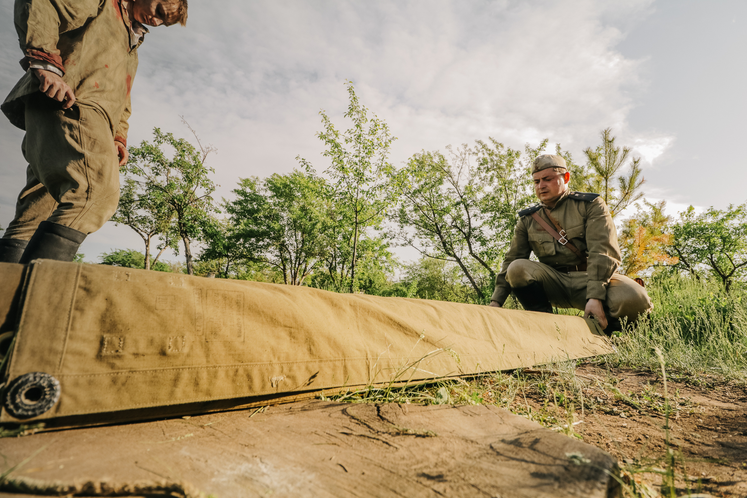 Съемки короткометражного фильма о войне. Свадебный фотограф Екатеринбург/Челябинск — Любовь Волохова