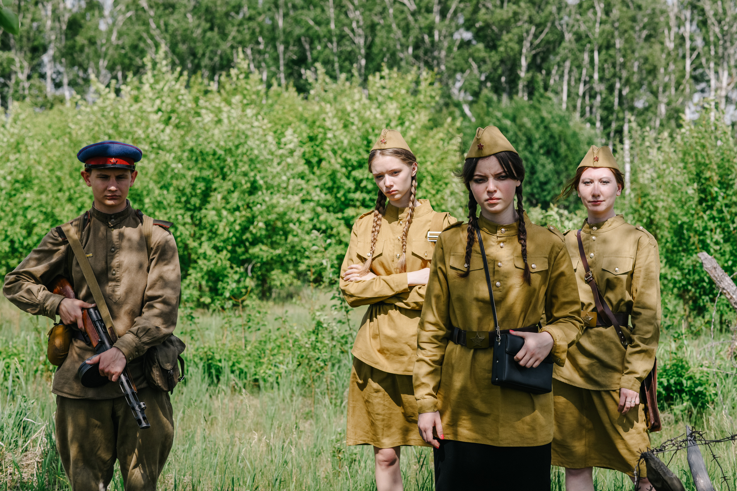 Съемки короткометражного фильма о войне. Свадебный фотограф Екатеринбург/Челябинск — Любовь Волохова