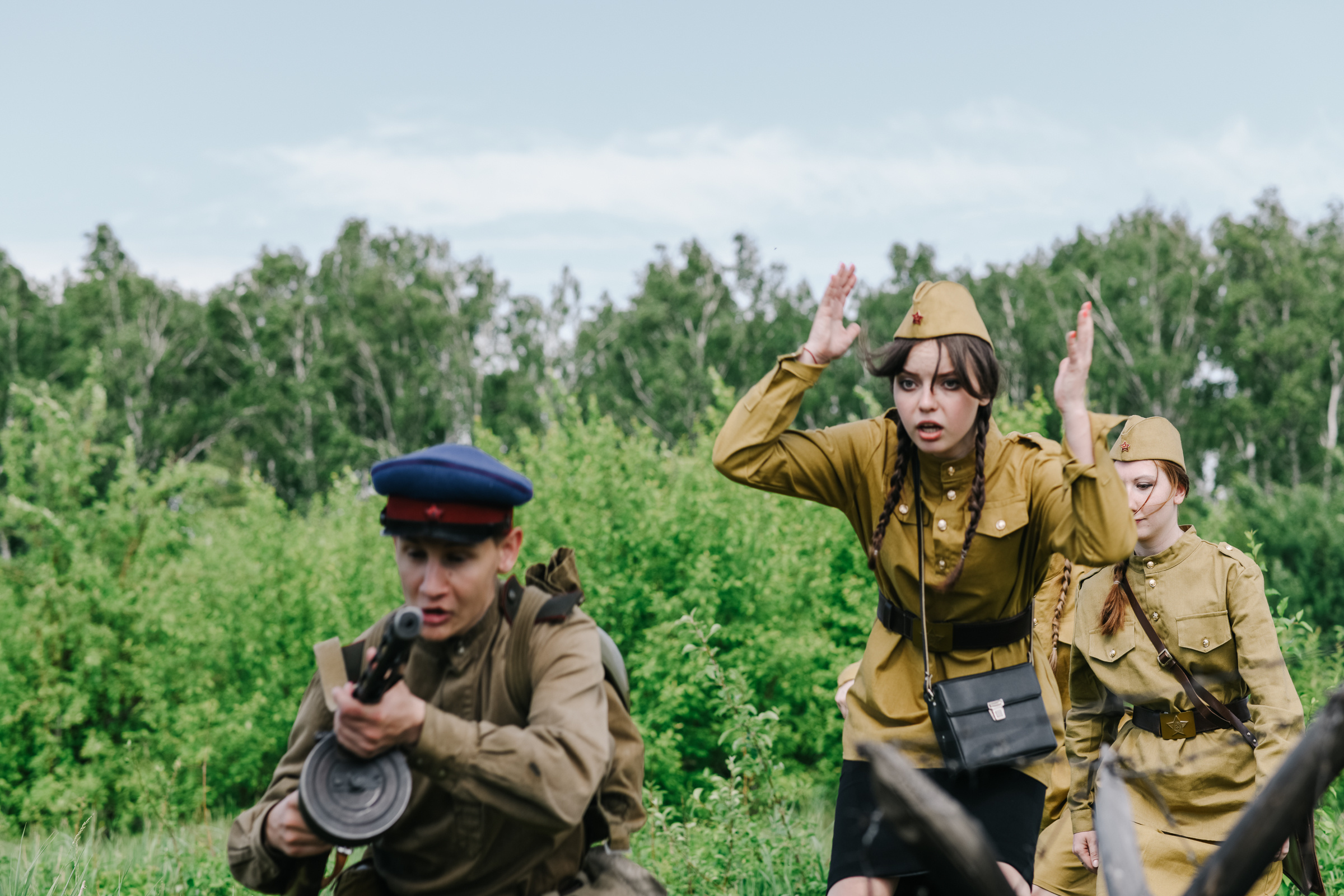 Съемки короткометражного фильма о войне. Свадебный фотограф Екатеринбург/Челябинск — Любовь Волохова
