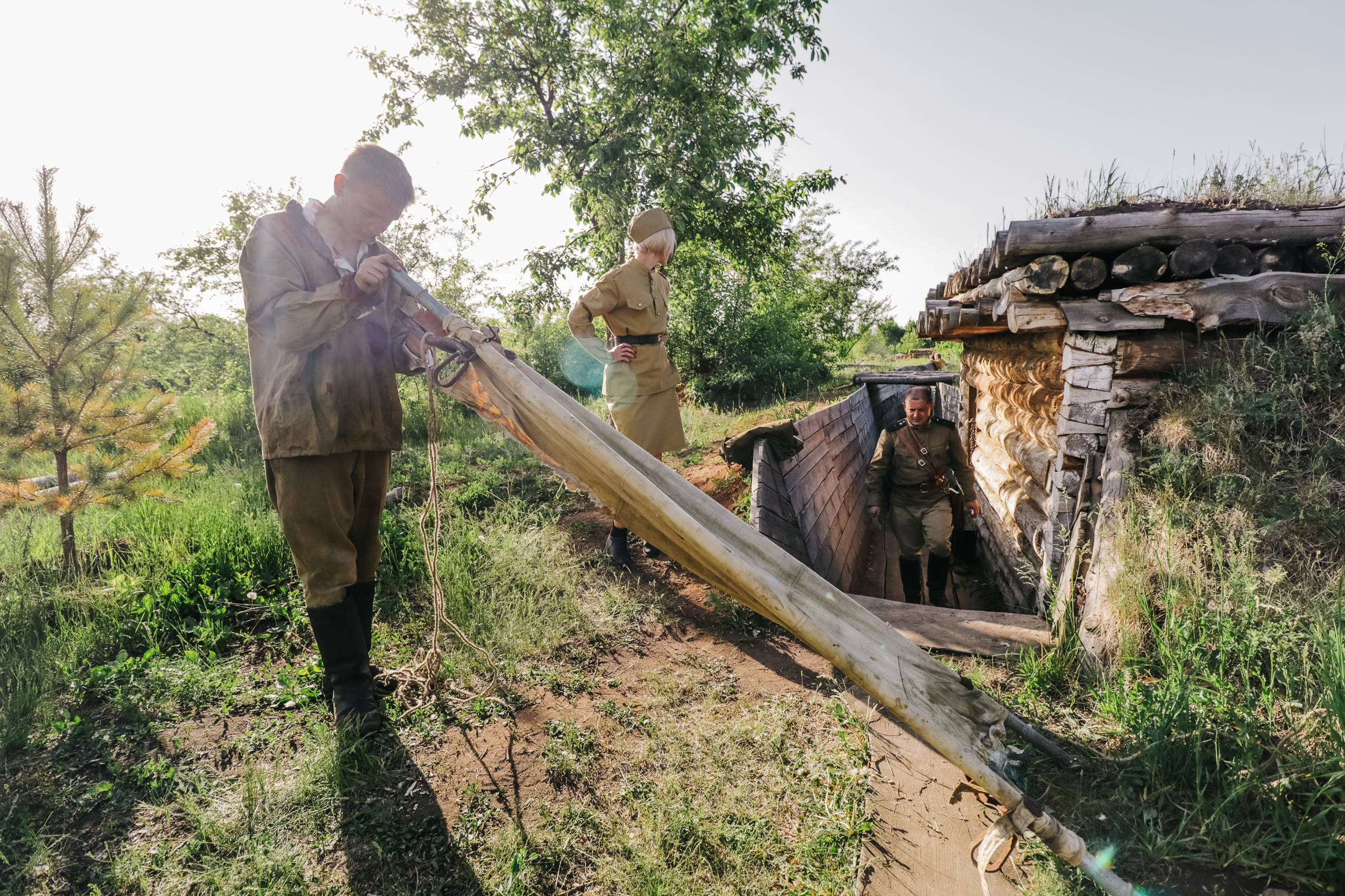 Съемки короткометражного фильма о войне. Свадебный фотограф Екатеринбург/Челябинск — Любовь Волохова
