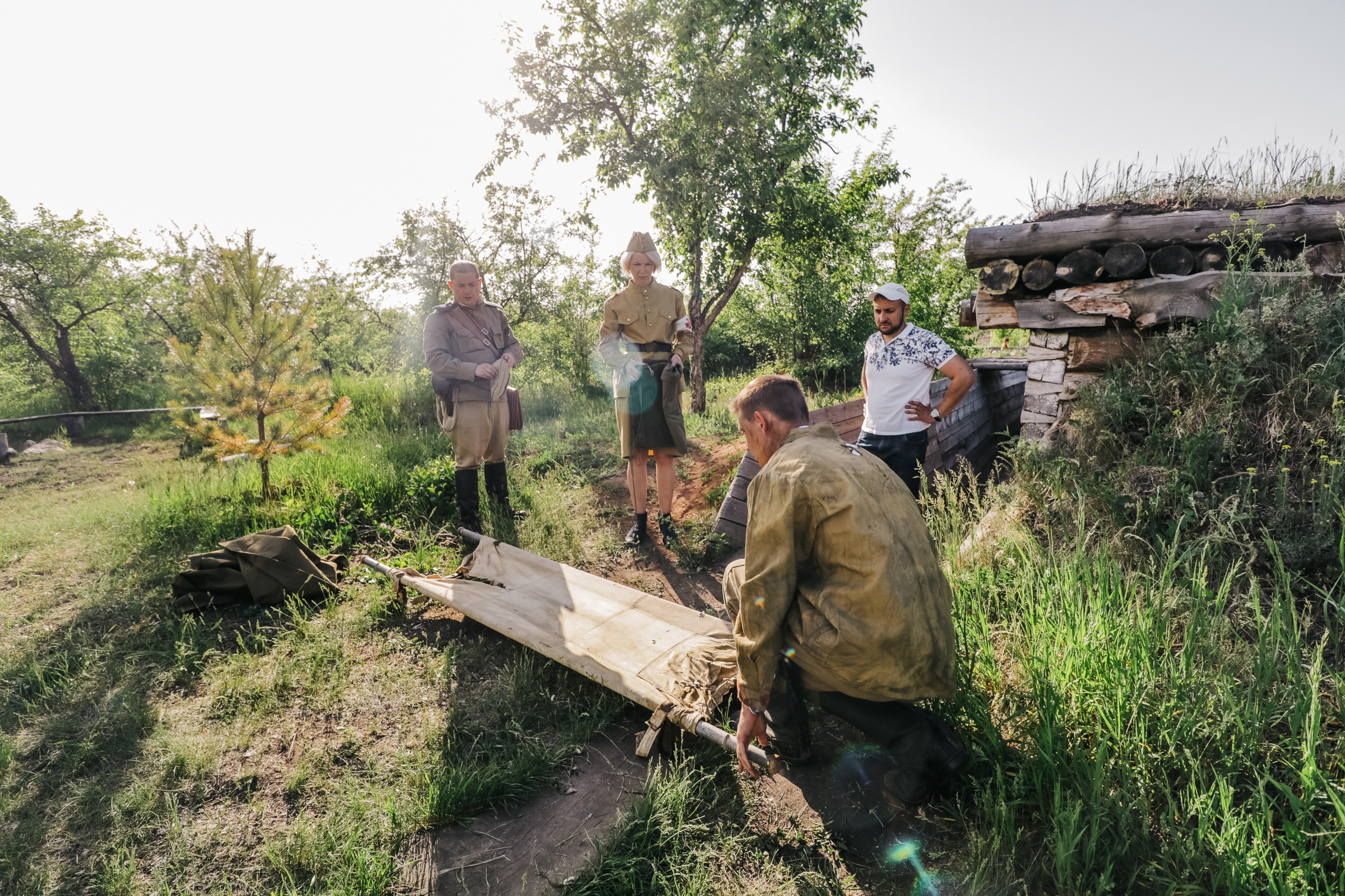 Съемки короткометражного фильма о войне. Свадебный фотограф Екатеринбург/Челябинск — Любовь Волохова