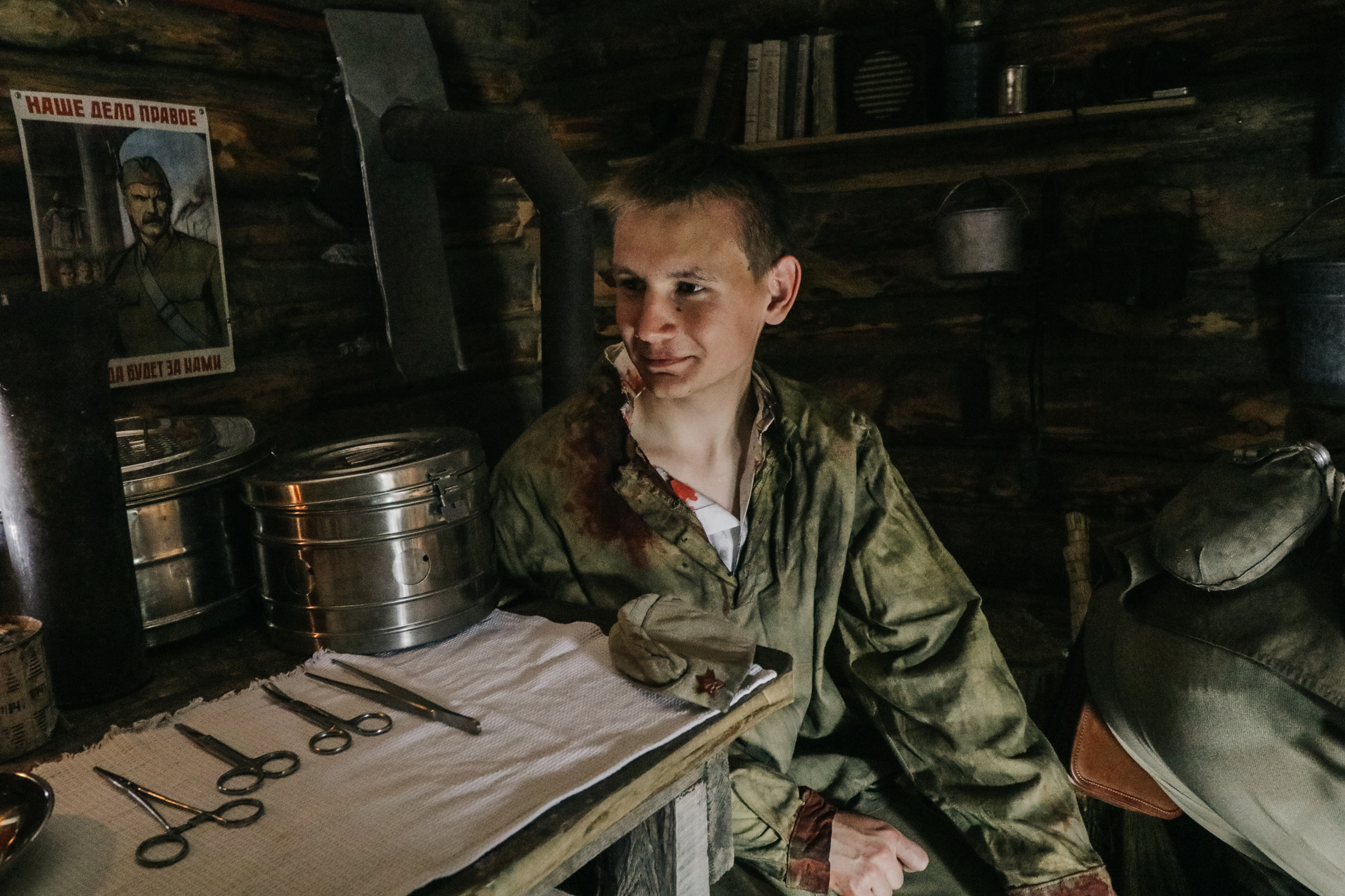 Съемки короткометражного фильма о войне. Свадебный фотограф Екатеринбург/Челябинск — Любовь Волохова