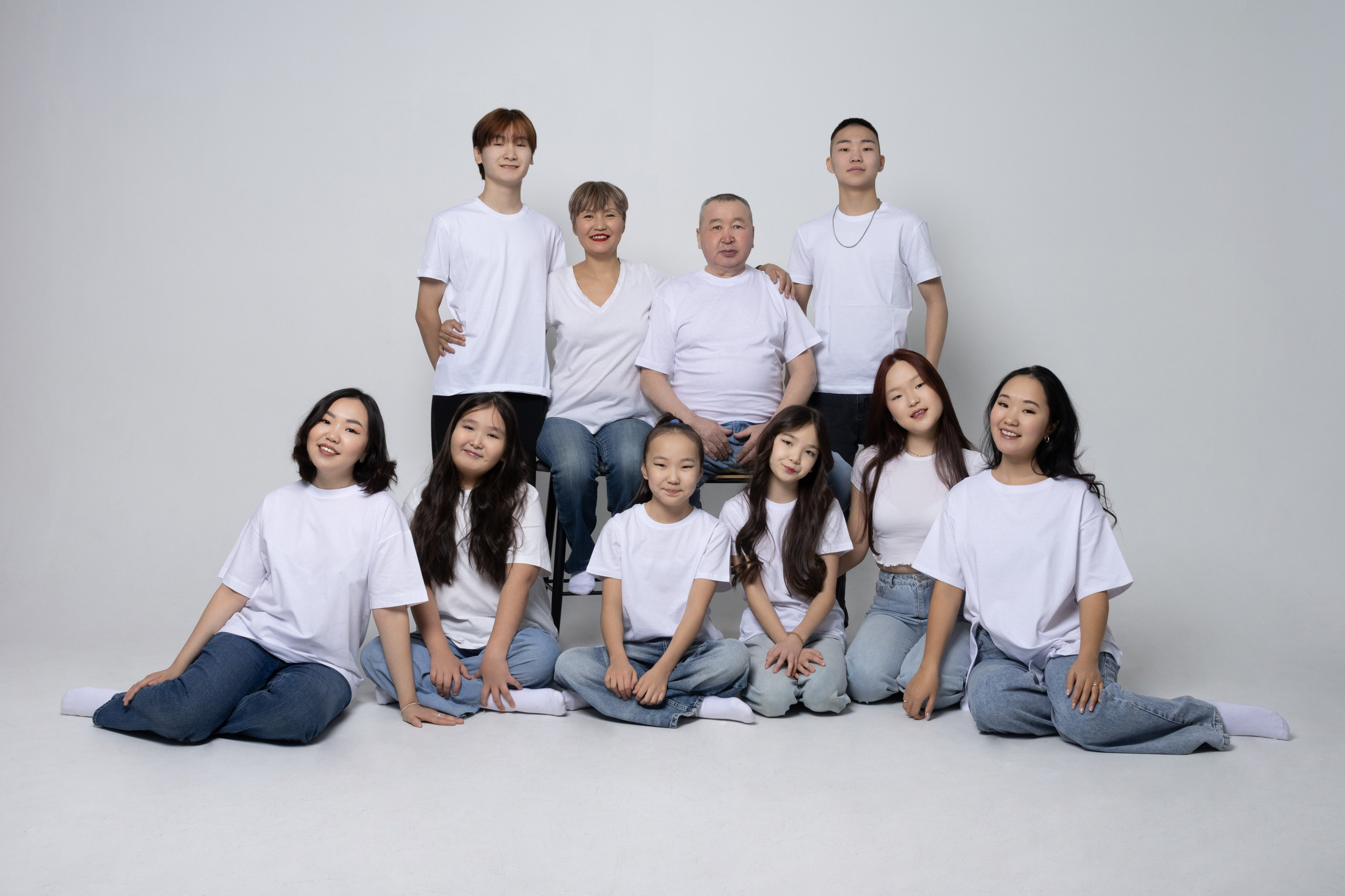 Большая семья. Фотограф Якутск Зоя Николаева