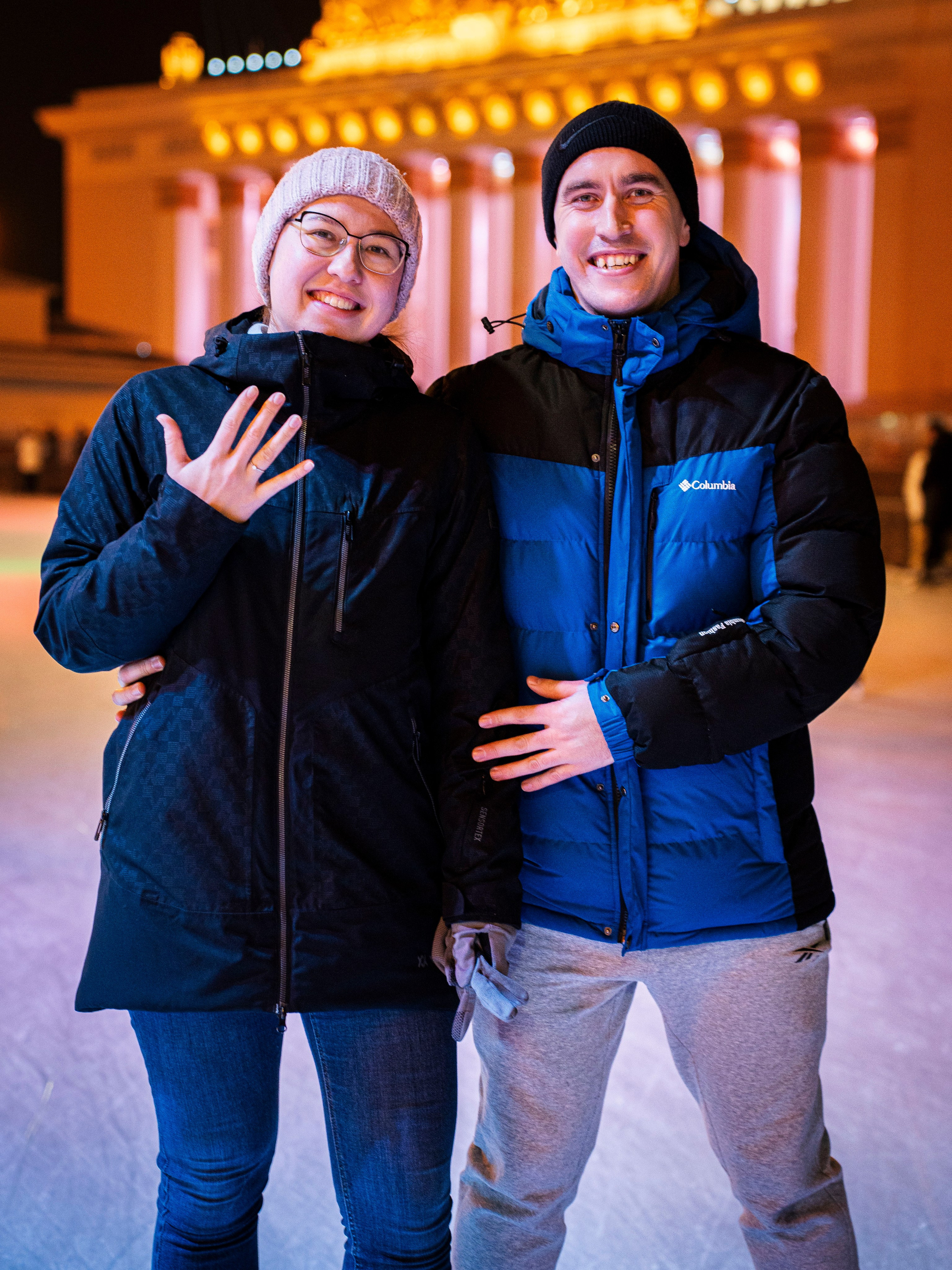 Love & Ice. Портретный фотограф Москва Белогорцев Сергей
