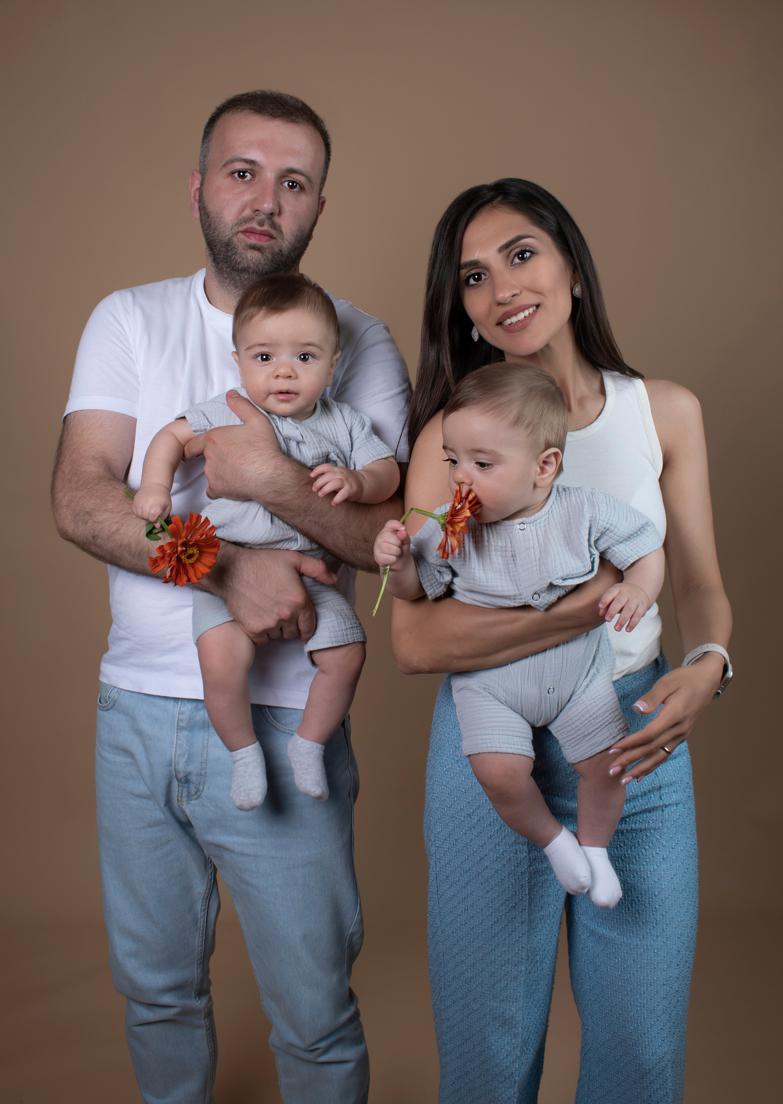 Летняя семейная съёмка с близнецами (София). Портретный фотограф Кристина Саргсян