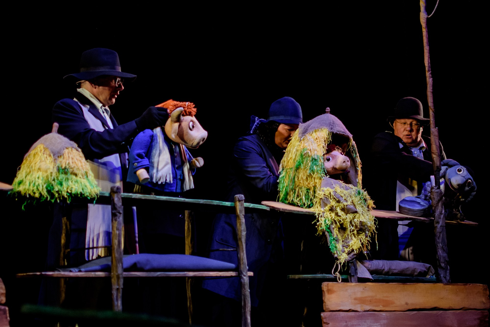 Спектакль «Зимовье зверей». Репортажный и портретный фотограф в Твери Ольга Борисова