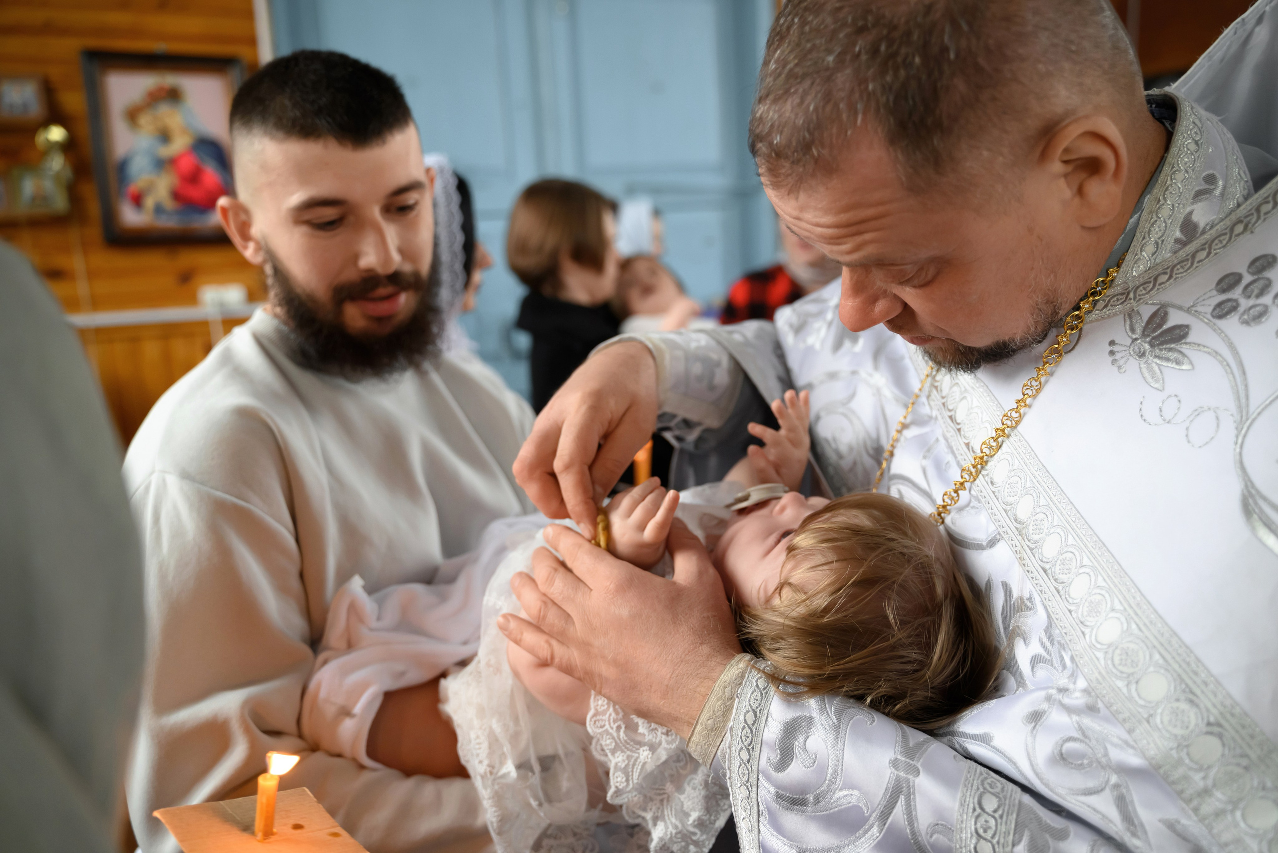 Таинство Крещения. Фотограф в Лунинце и Брестской области