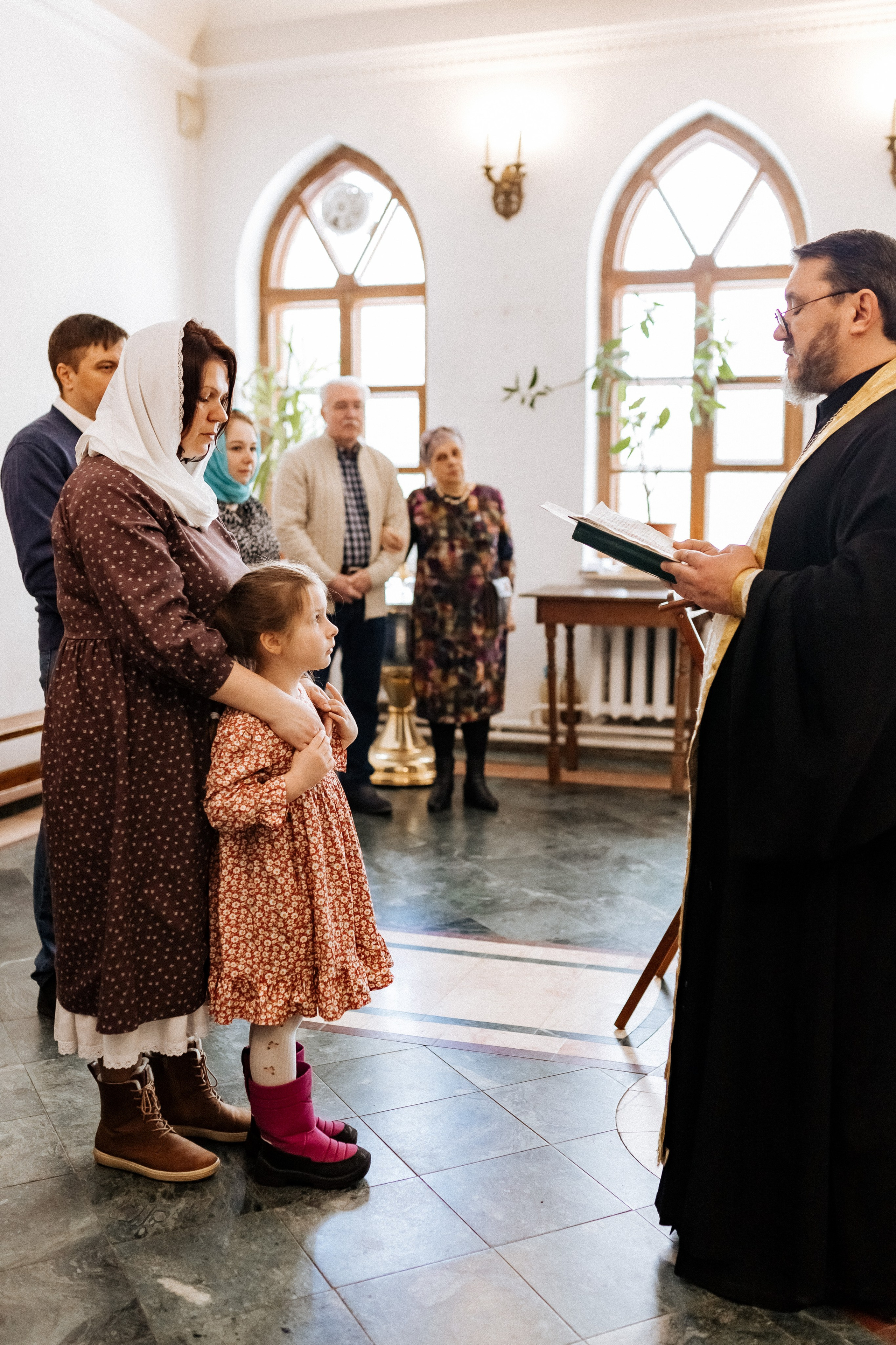 Крещение. Церковь иконы Божией Матери Живоносный Источник в Царицыно. Профессиональный фотограф, Москва |Видное Елена Елизарова