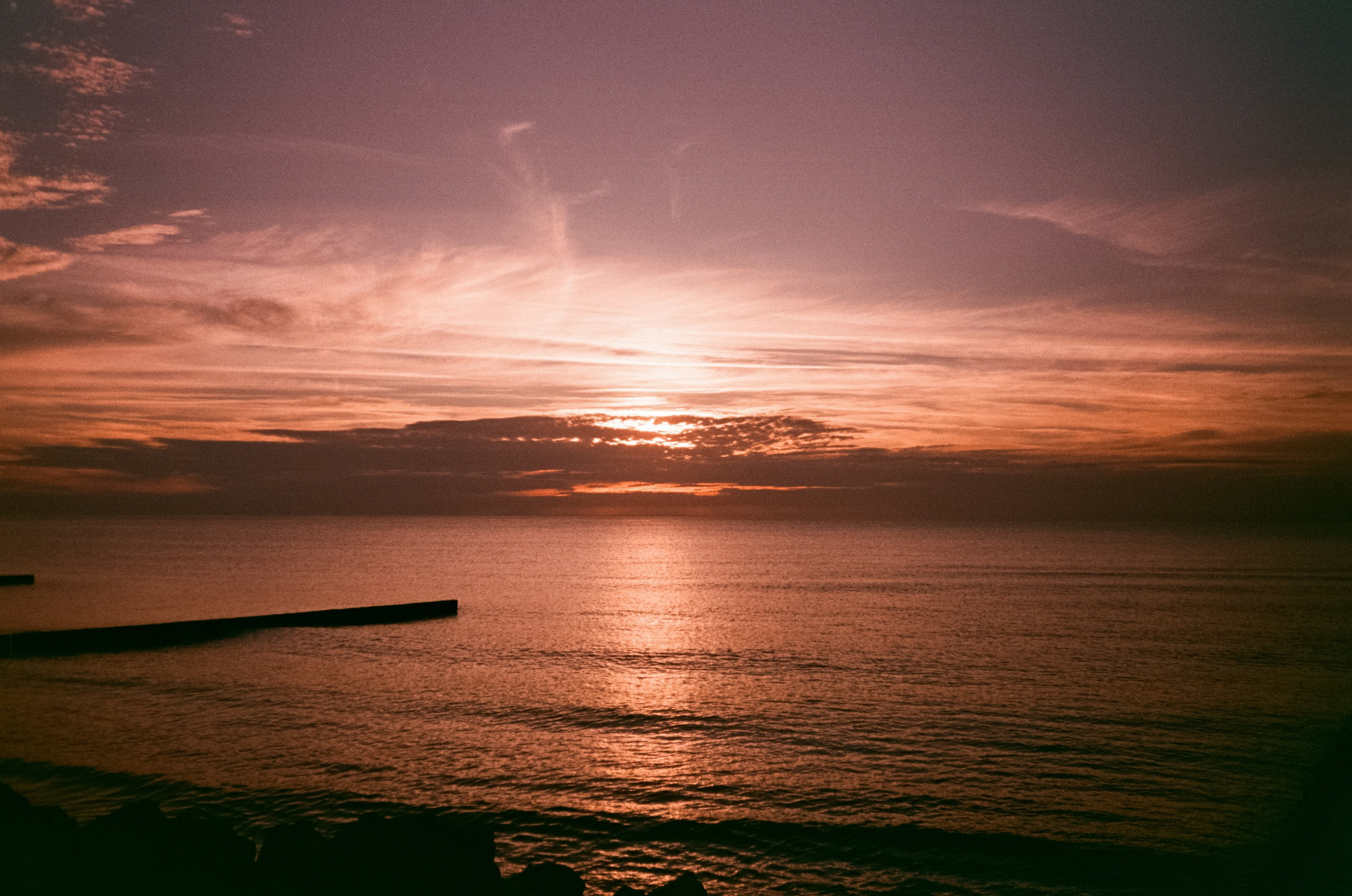 Закаты Зеленоградск, Светлогорск / Ricoh MF-1 / Konica Centuria 400