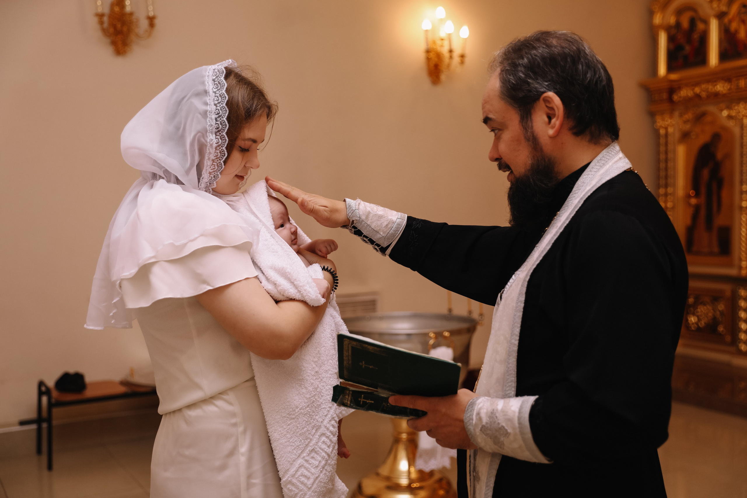 Таинство Крещения Савелия. Свадебный и семейный фотограф в городе Пенза, Саранск, Ковылкино