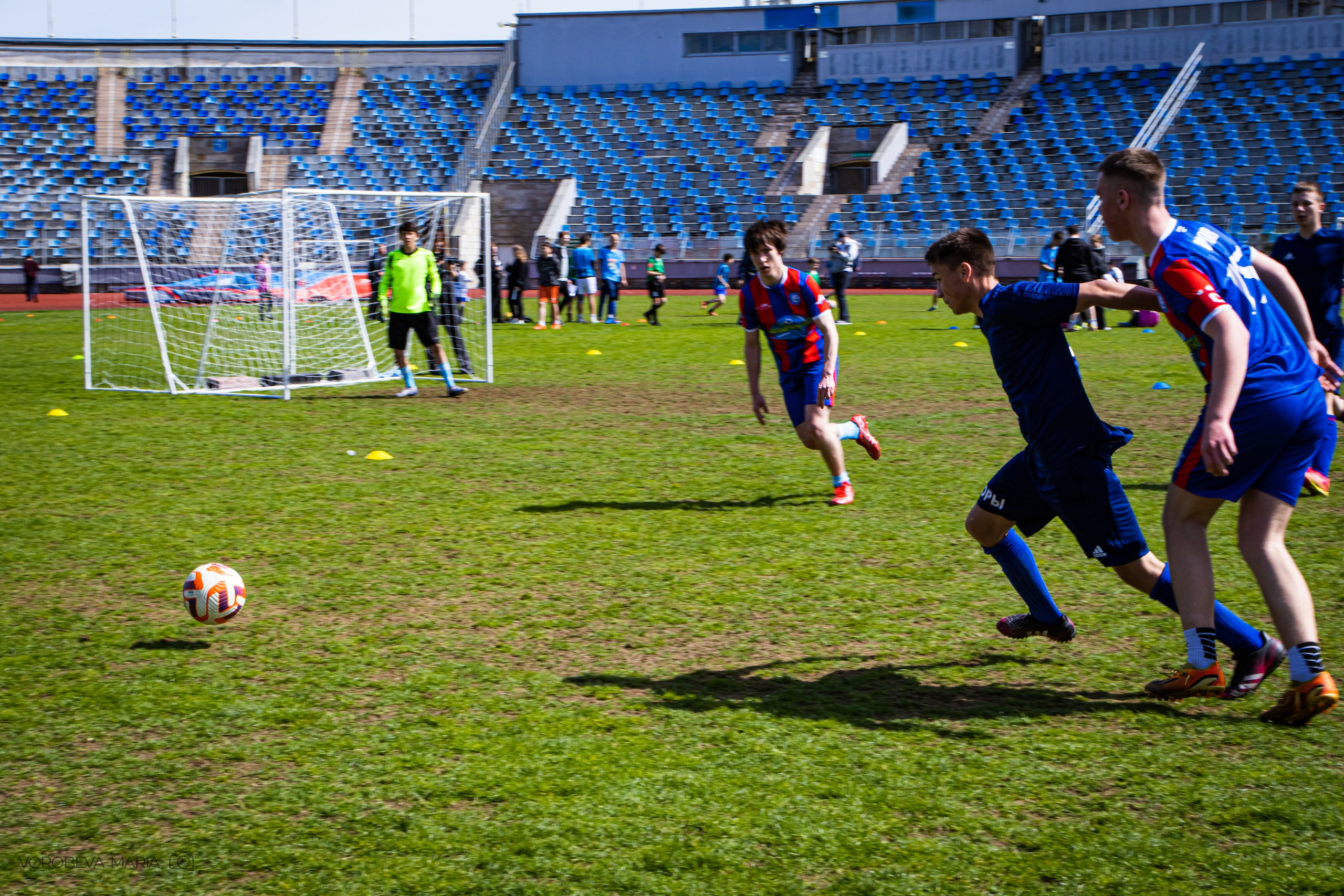 XI Ежегодный турнир по футболу «Юный Зенитовец». Фотограф ювелирных украшений в Санкт-Петербурге Воробьева Мария