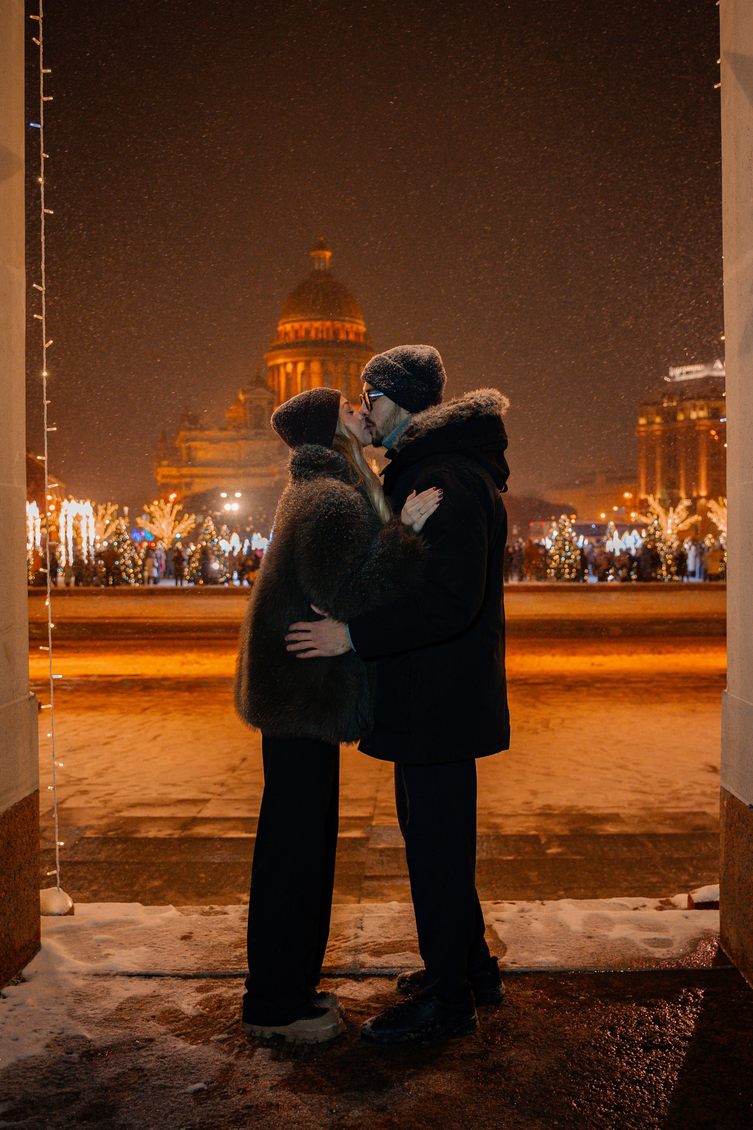 Фотосессия на Исаакиевской площади. Фотограф Юлия Кондратьева