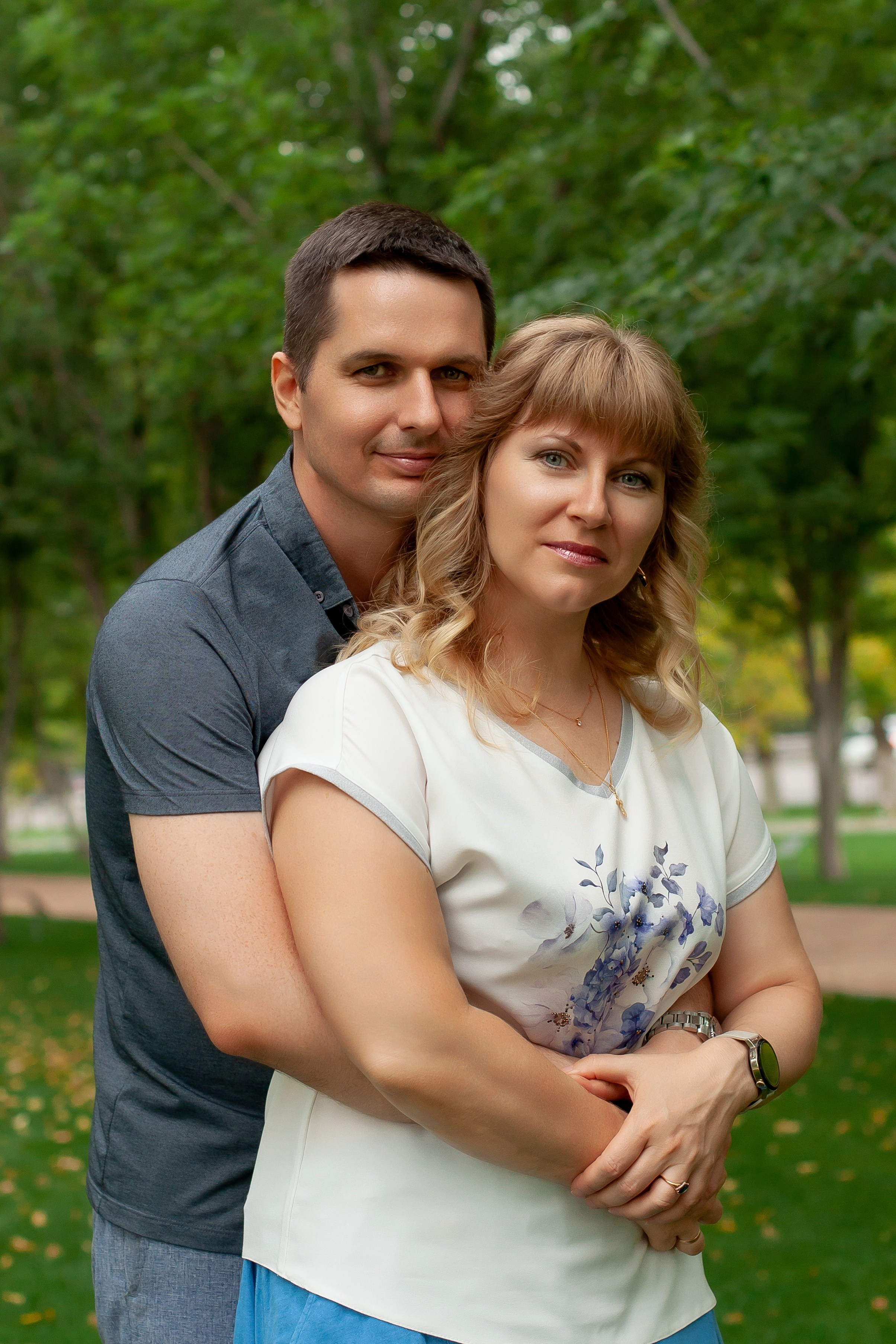 Семейная фотосессия в парке. Фотограф в Волгограде Норченко Светлана