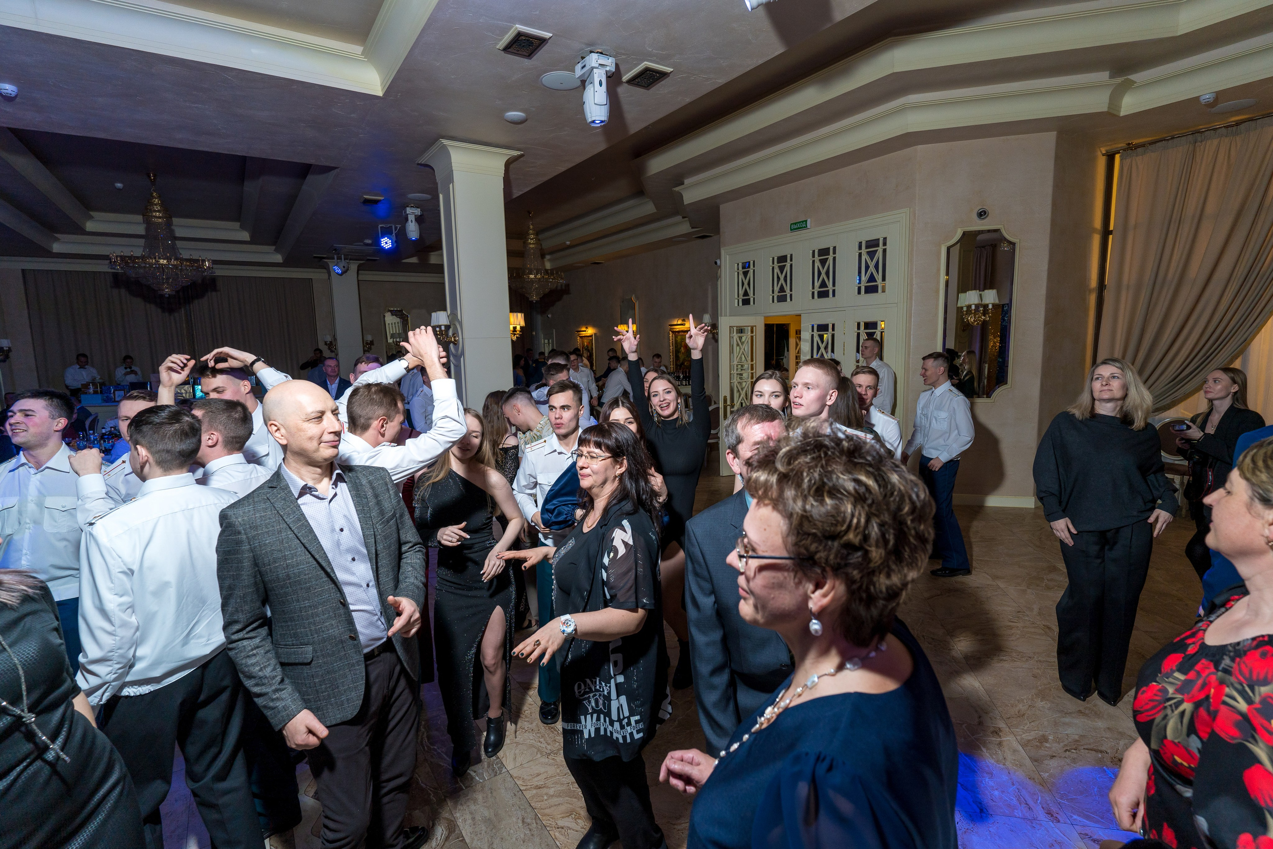 Фотосъемка выпуска военной академии и вручение дипломов