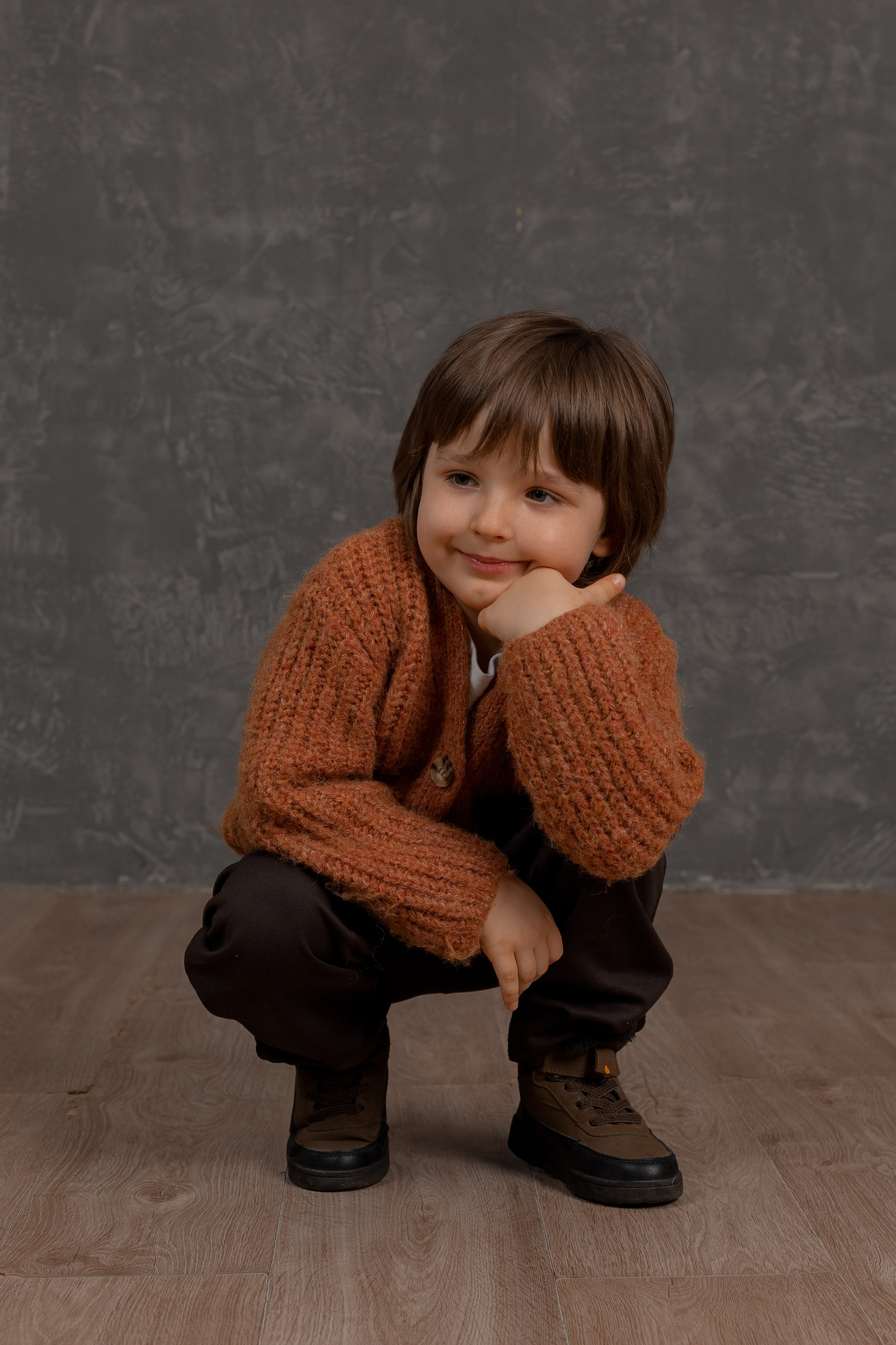 Детский портрет в студии. Семейный и детский фотограф в Москве Алёна Кораблина