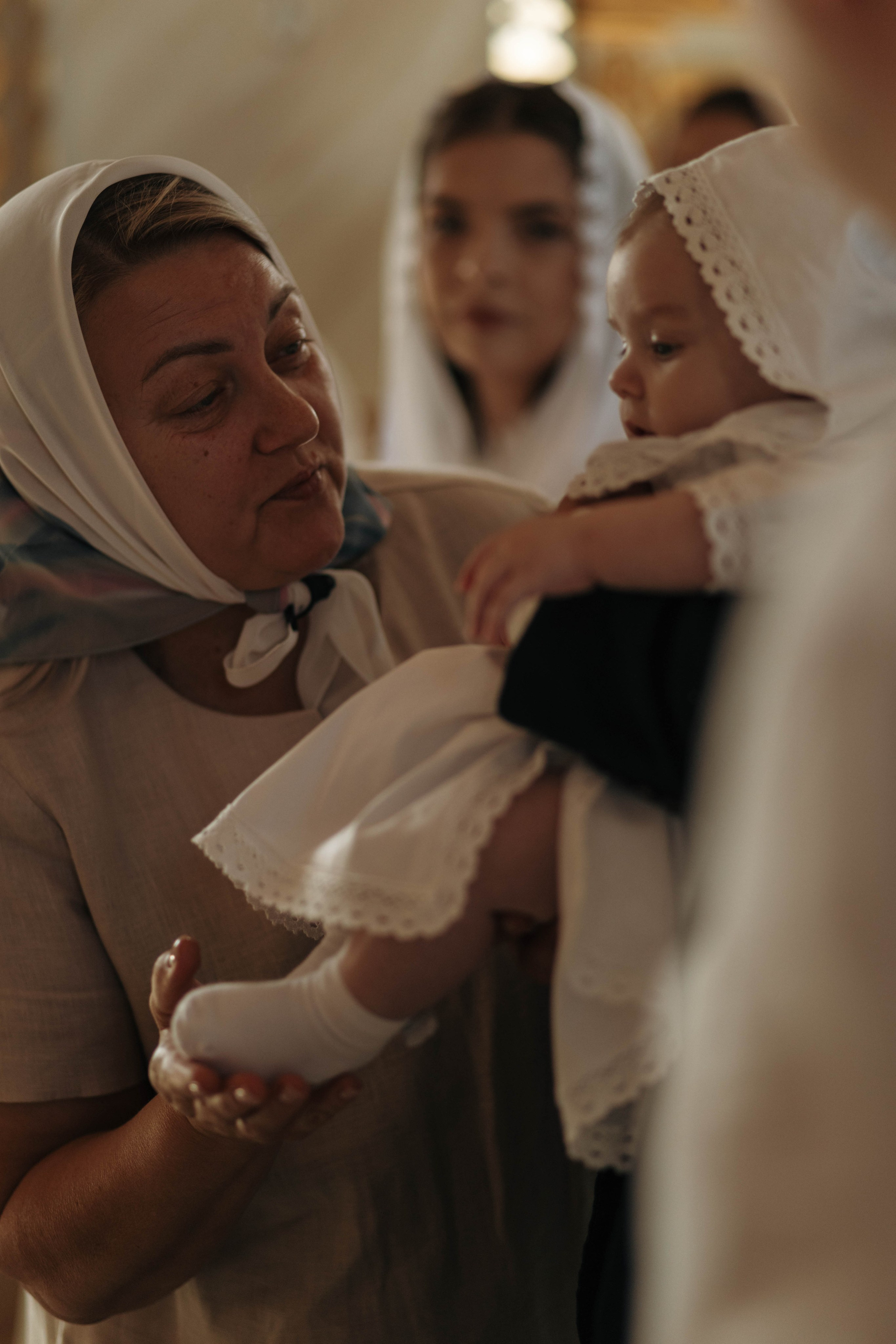 Таинство Крещения Савелия. Фотограф Сальск Катерина