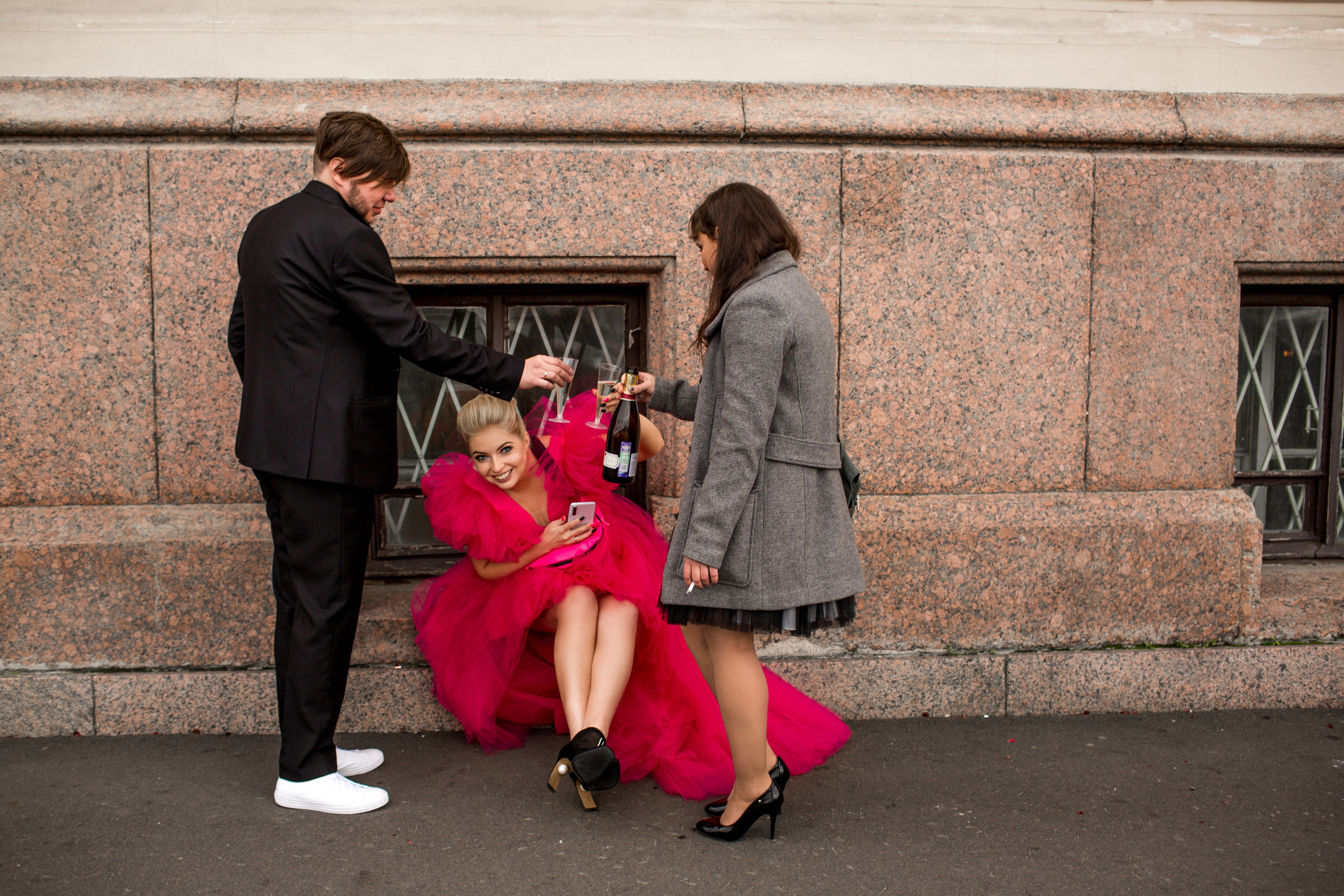 Свадебная фотосессия в Санкт-Петербурге. Свадебный фотограф Кирилл Белый