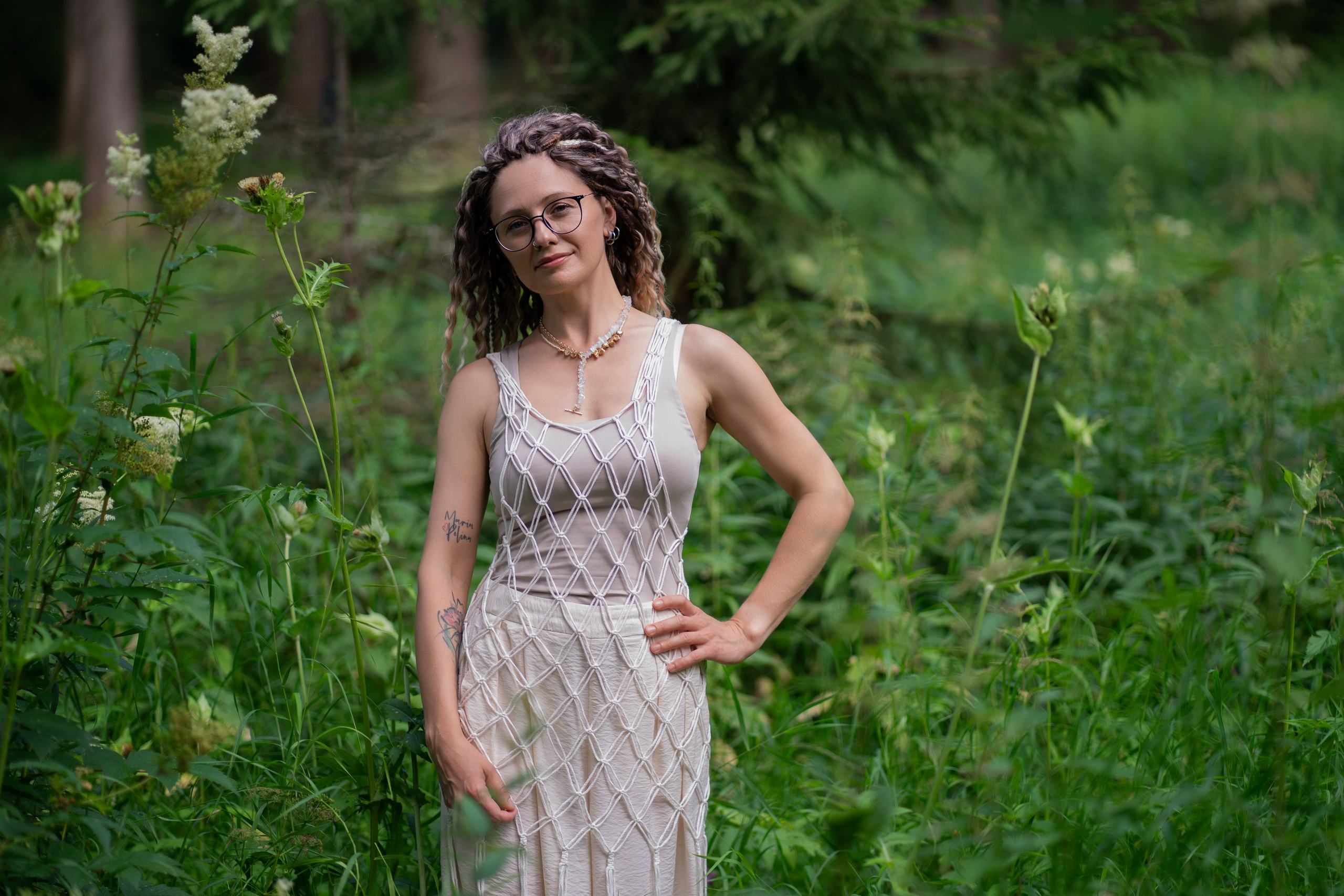 Анна —лесная нимфа. Фотограф Светлана Белоусова