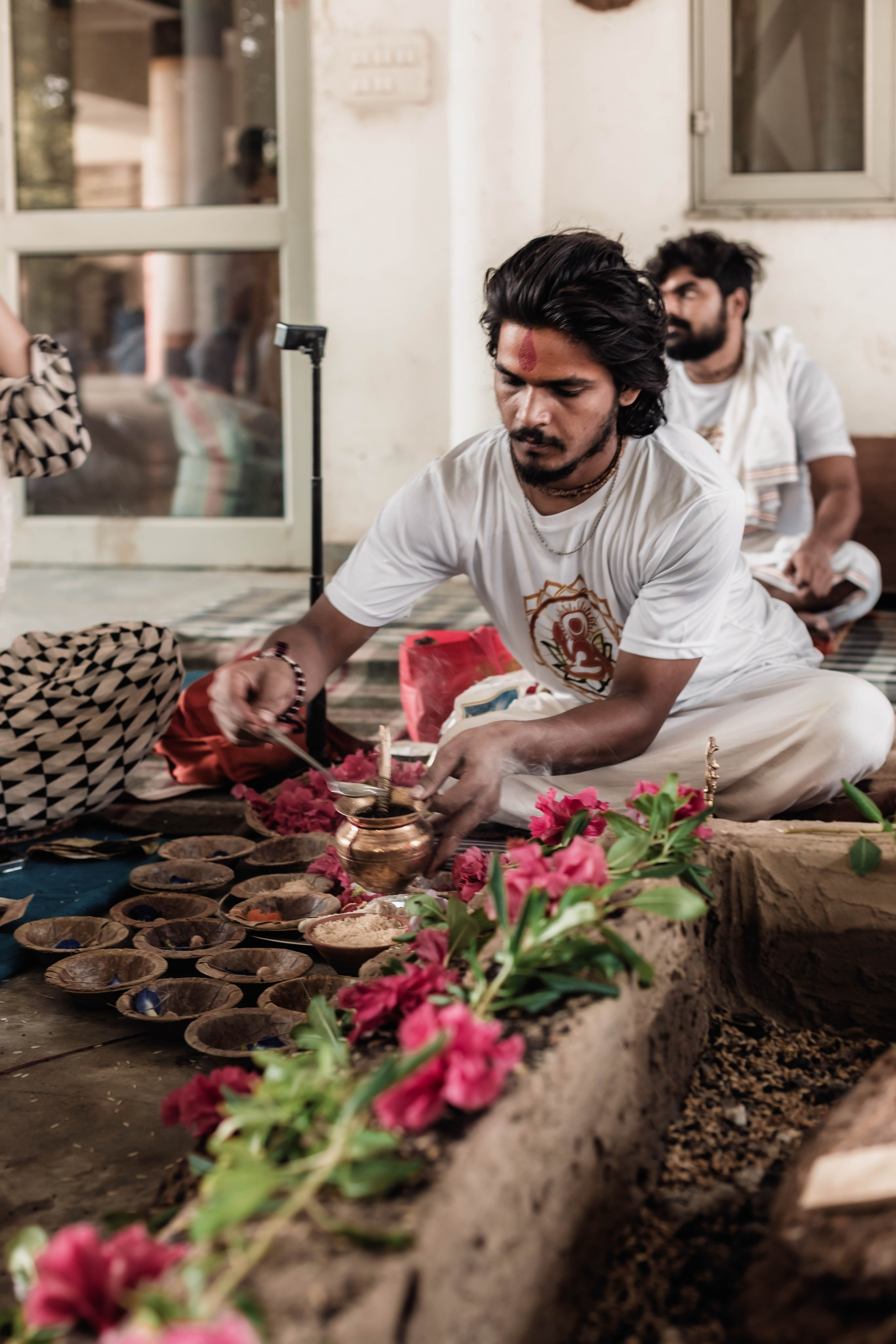 Pitri Paksha yagyas & poojas Devraha Baba ji ashram. Mariam Bagdasaryan