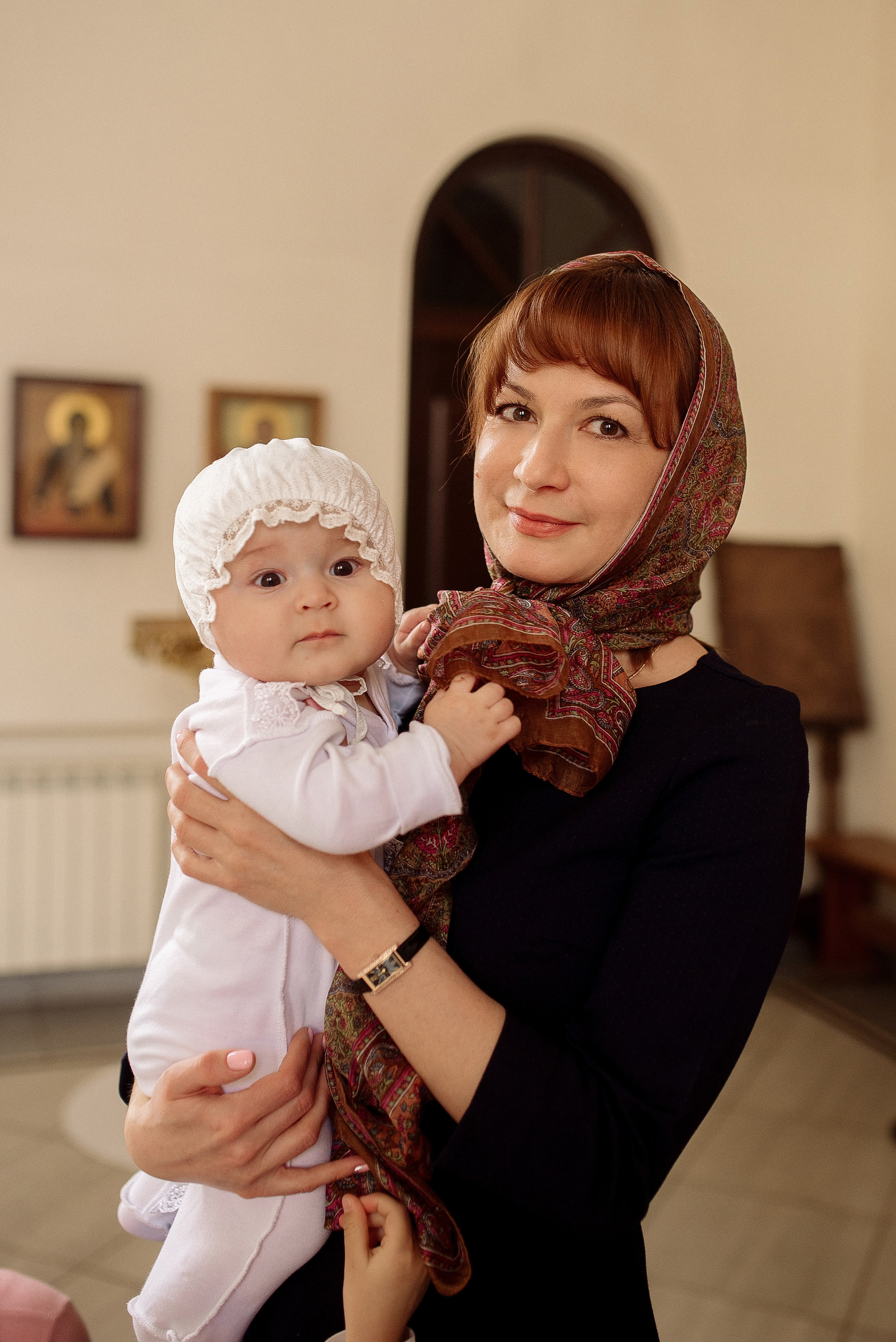 Крещение Алисы. Фотограф Мария Стрелкова