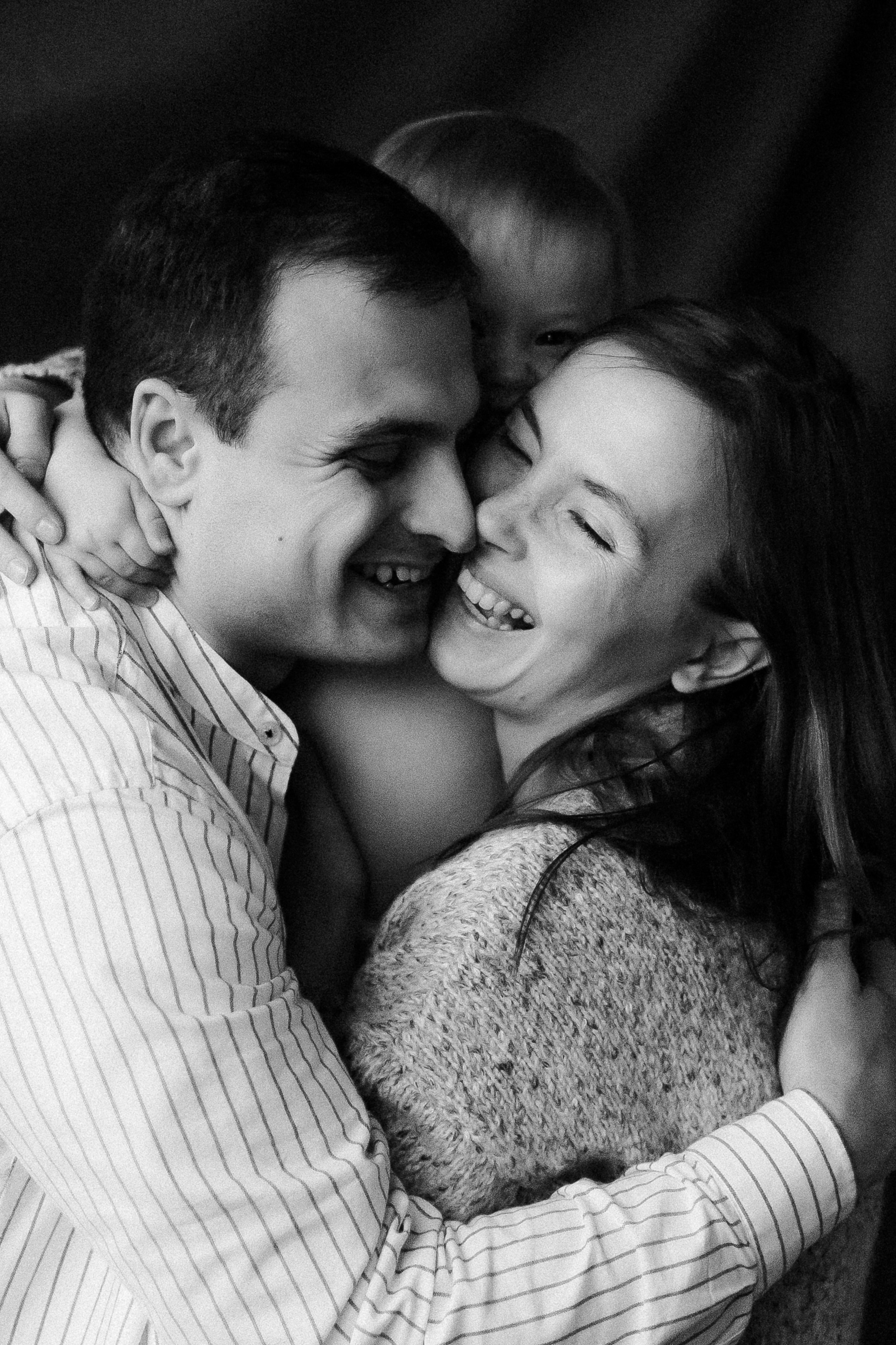 Сабина с мамой и папой