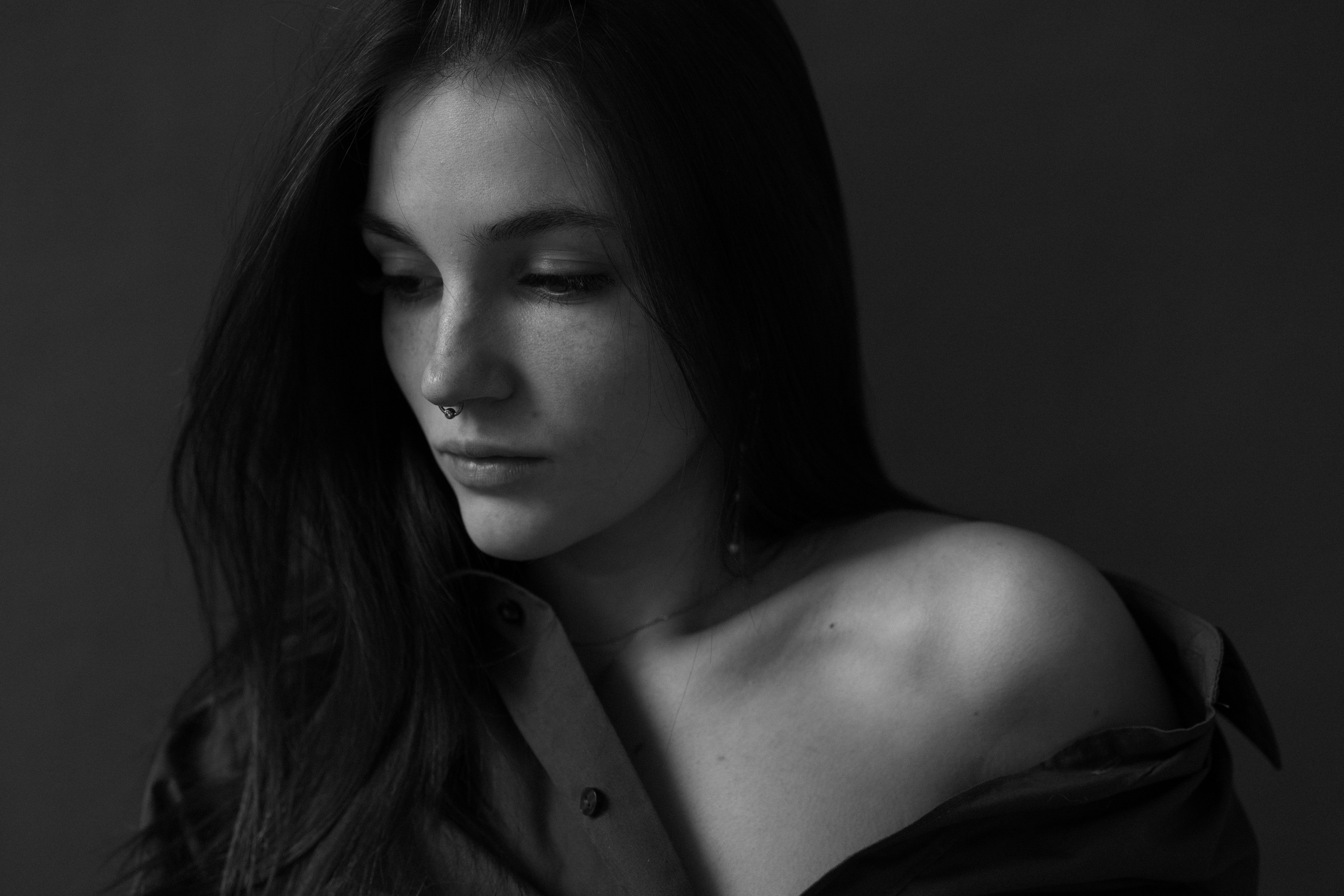 Чувственный женский портрет. Фотограф Елизавета Потешкина