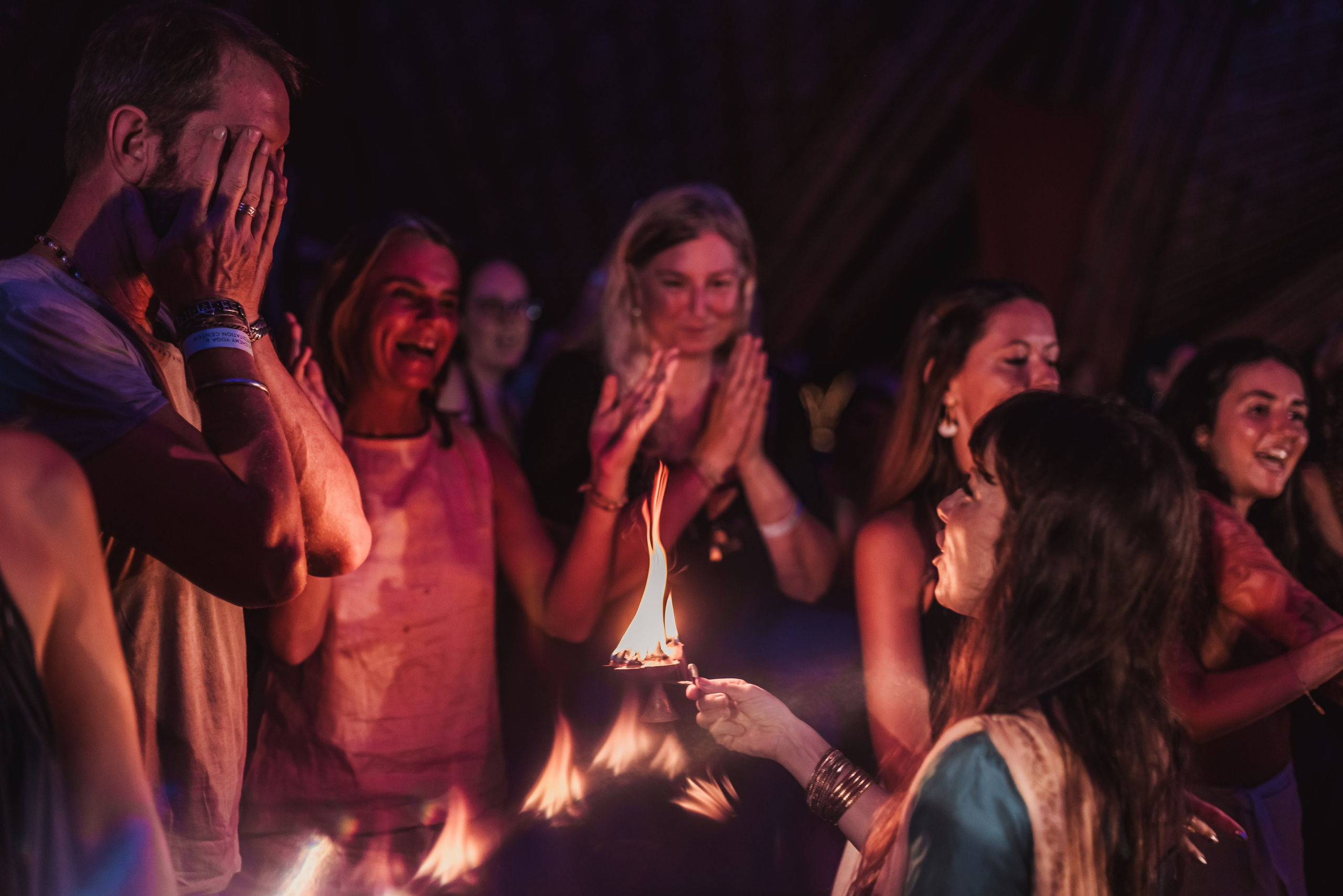 Hanuman Project kirtan at Alchemy april. Mariam Bagdasaryan