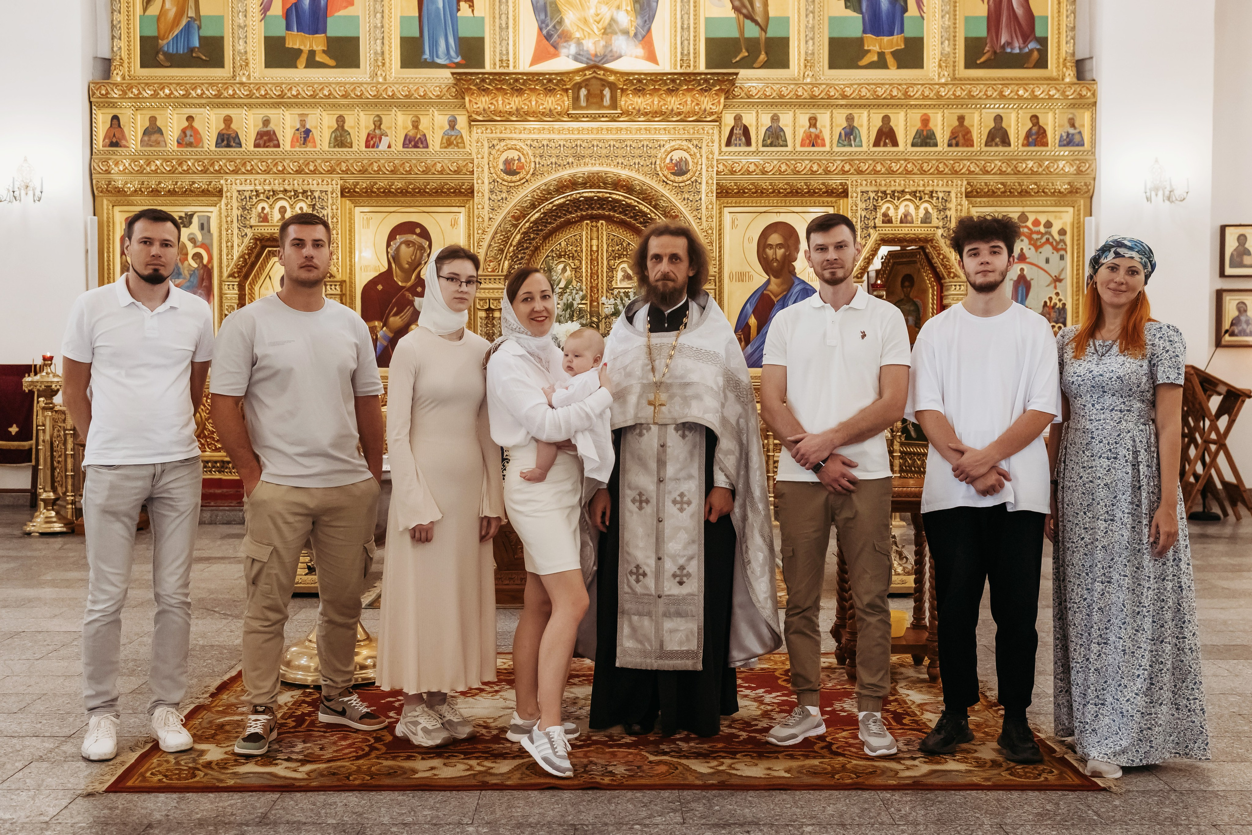 Таинство Крещения Машеньки. Семейный фотограф и видеограф Попова Юлия