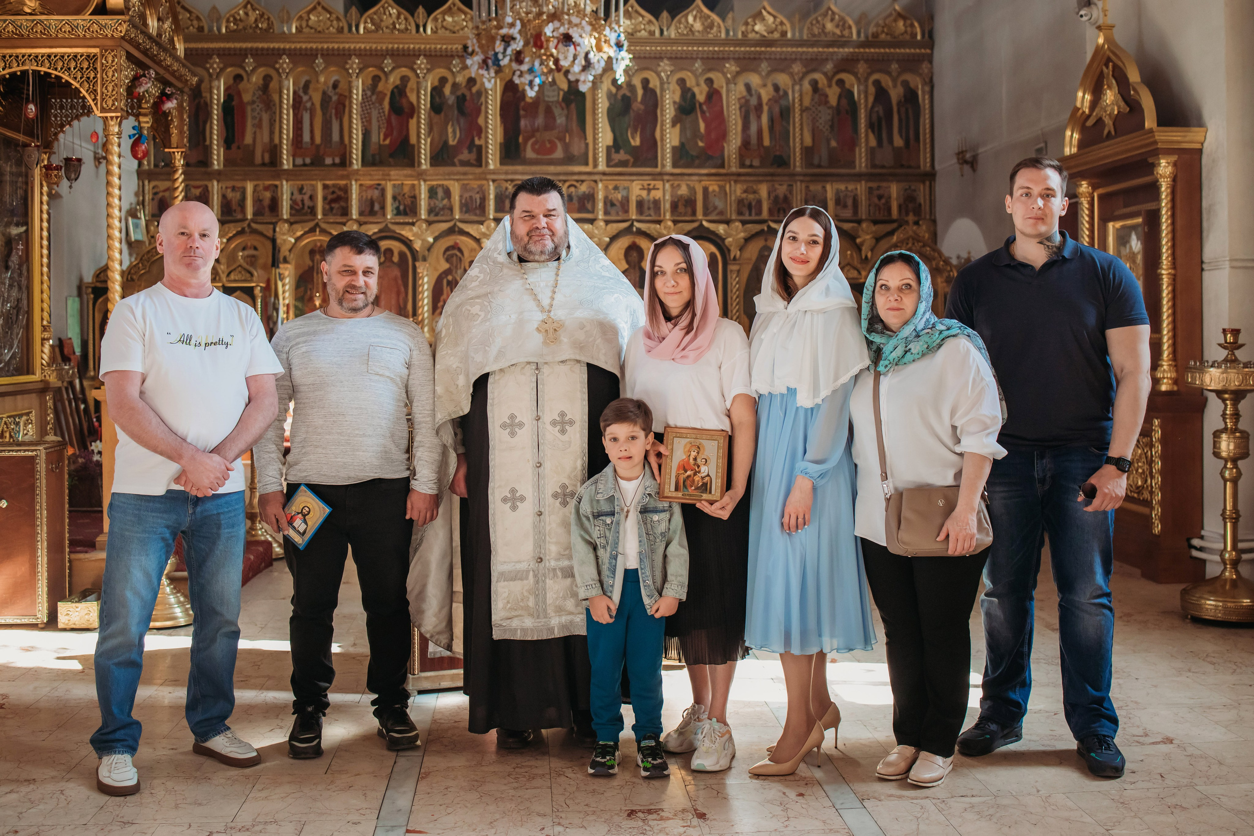 Крещение Александра. Семейный фотограф и видеограф Попова Юлия