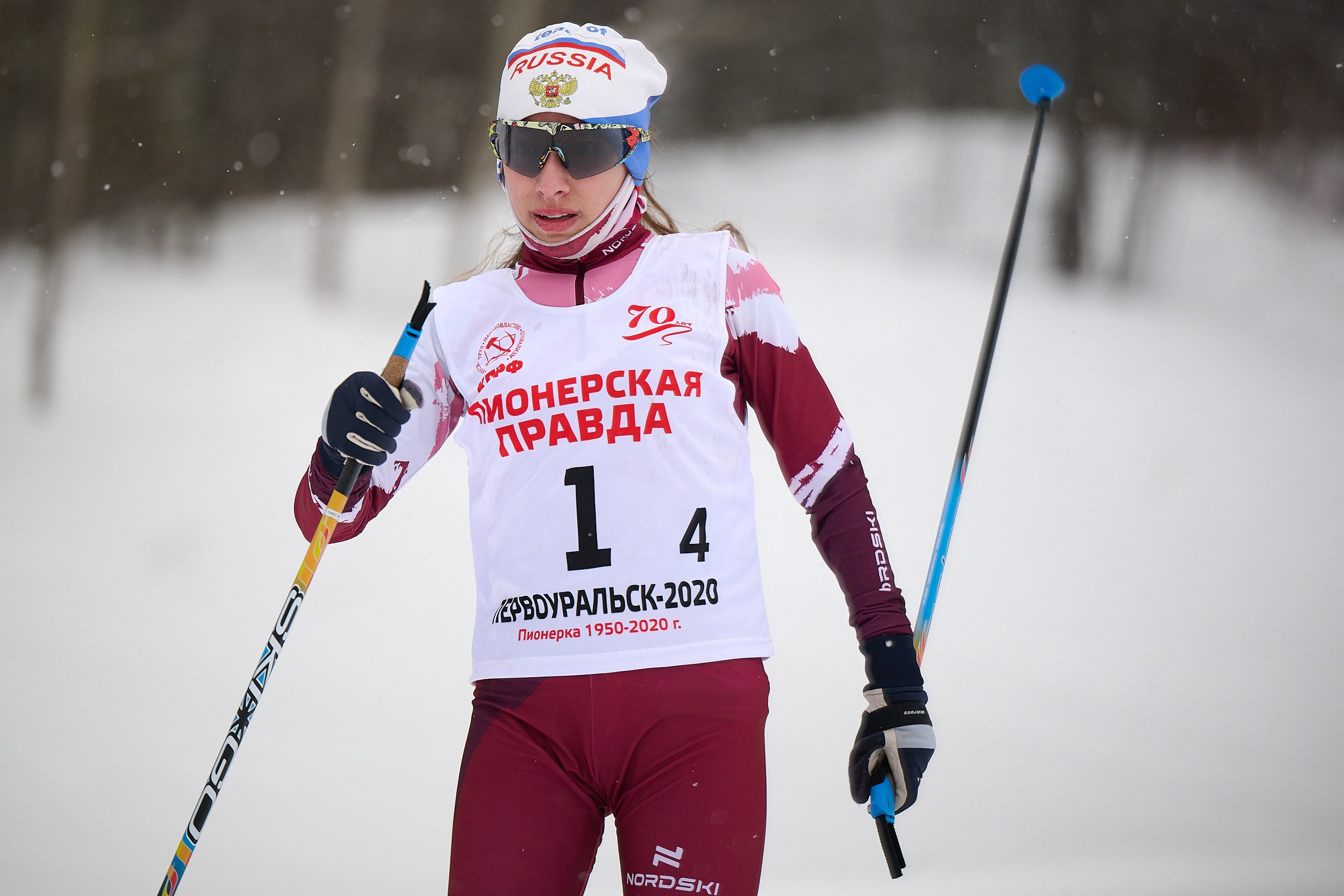 Всероссийские соревнования по лыжным гонкам «Пионерская правда». Ижевс. Спортивный репортажный фотограф в Ижевске Сергей Мерзляков