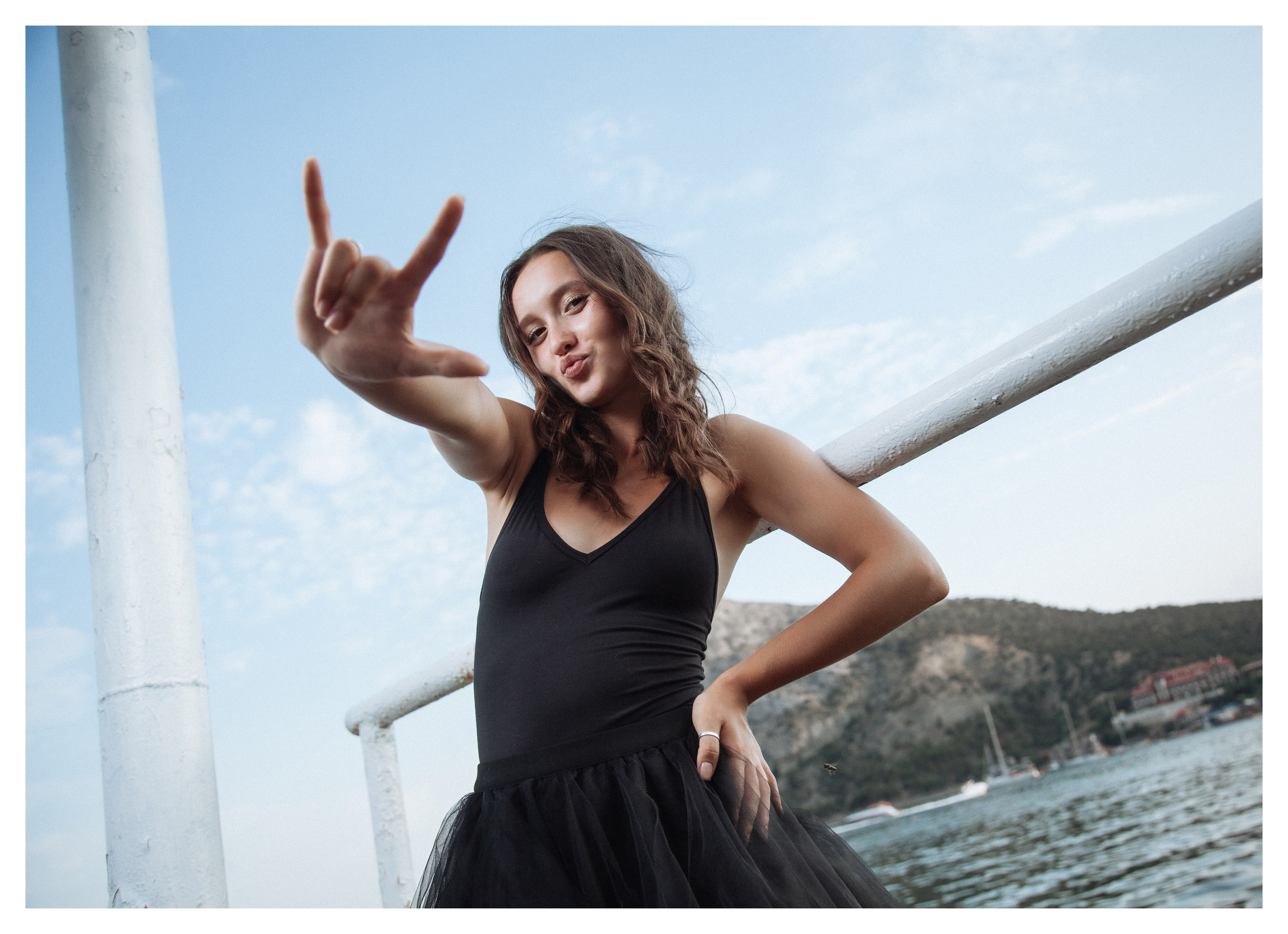 Лиза ЛИСТОПАД. портрет у моря. Фотография, как она есть