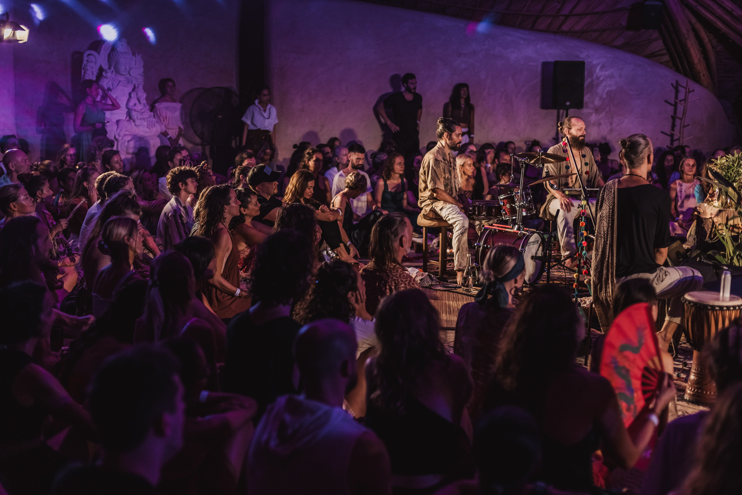 Hanuman Project kirtan at Alchemy april. Mariam Bagdasaryan