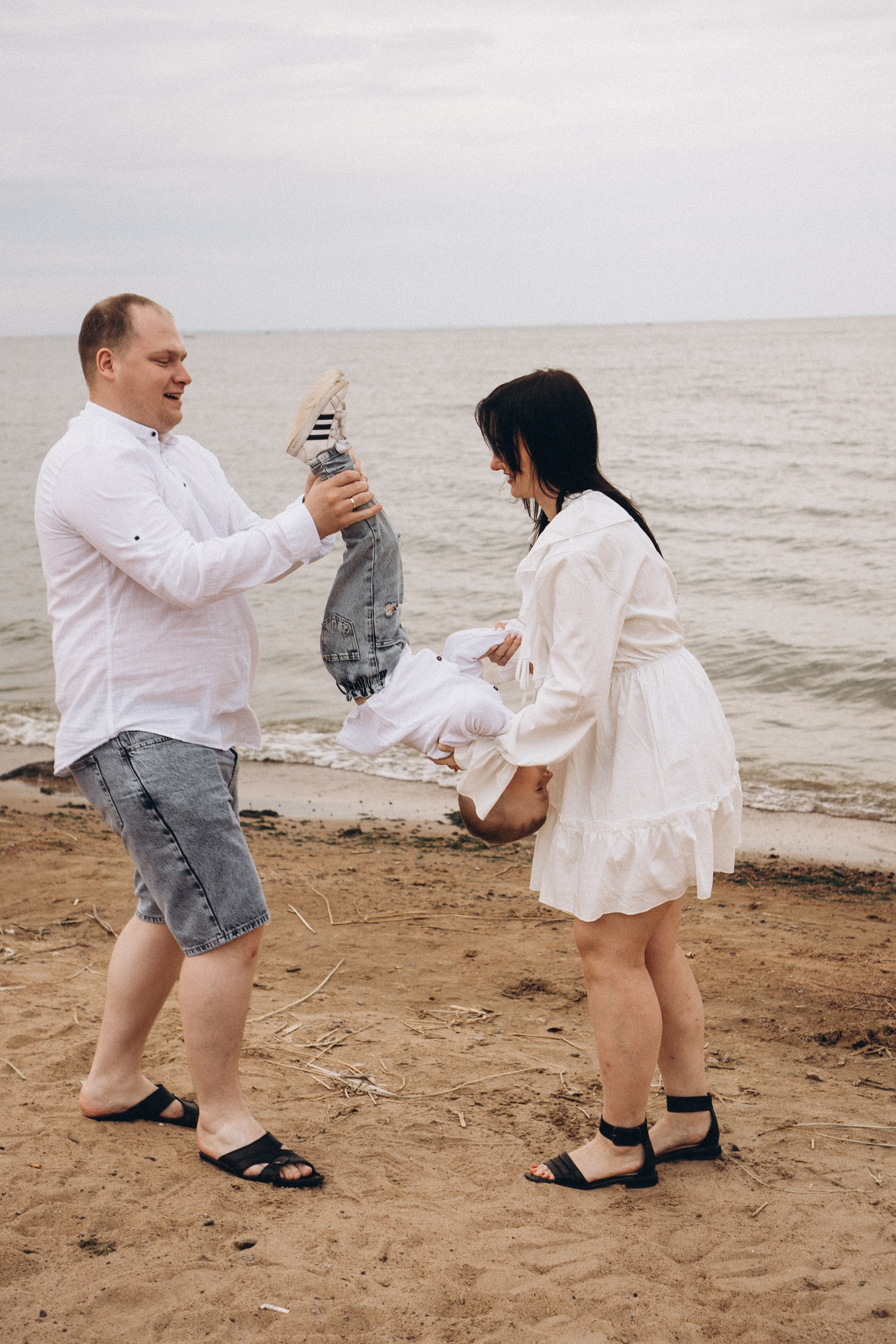 Семейная история на берегу залива. Профессиональный фотограф, Санкт-Петербург — Виктория Богомолова