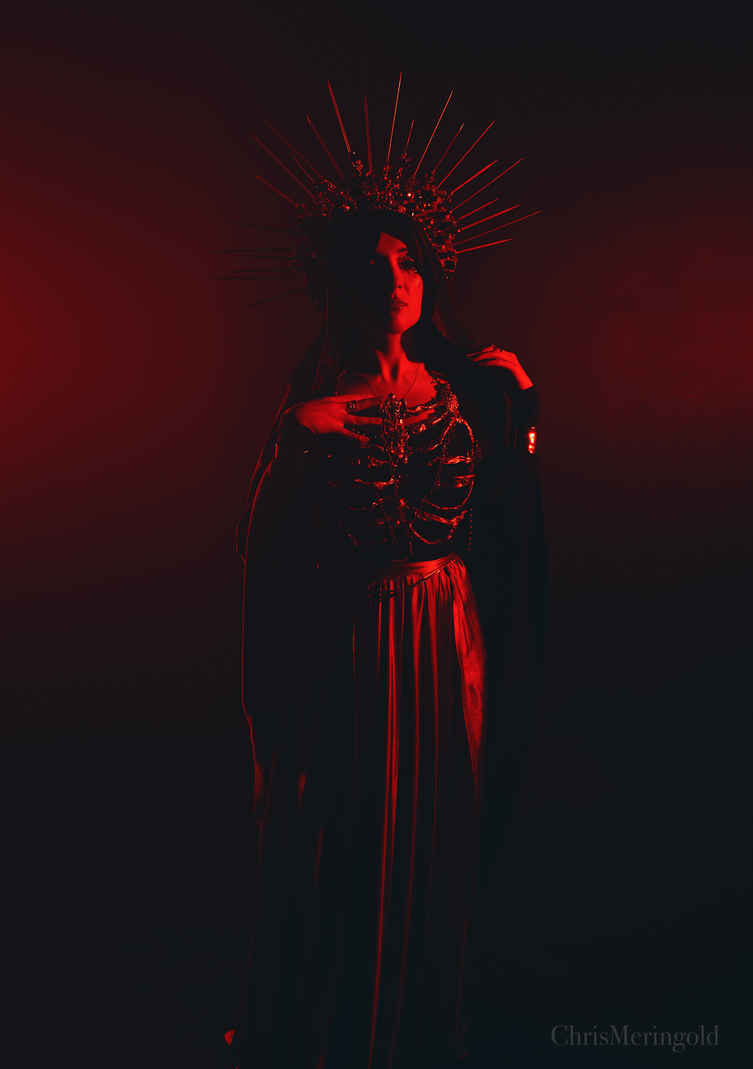 Gothic queen. Портретный фотограф Кристина Лукьянова