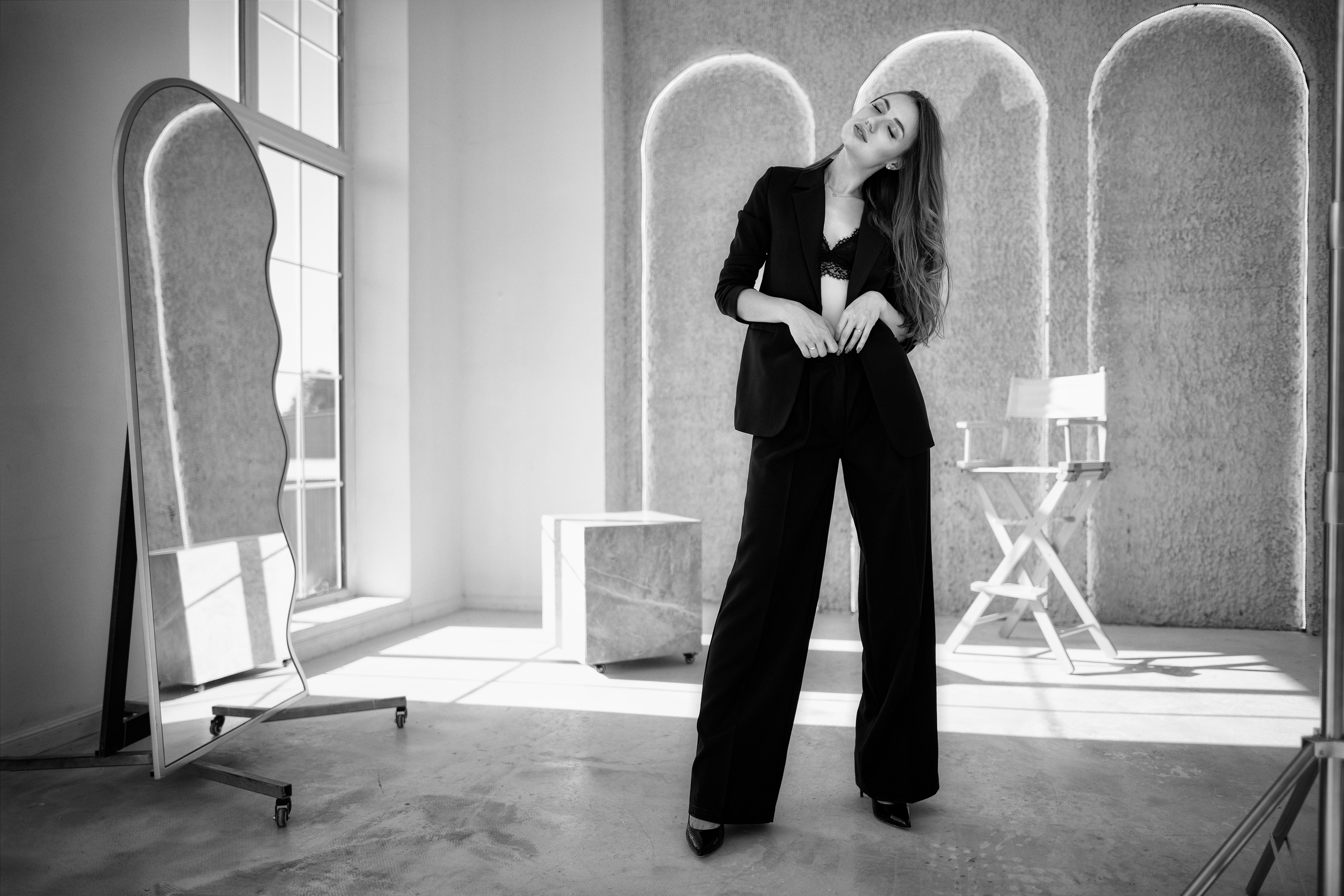 Съемка с Анастасией в интерьерной студии в формате для «себя»